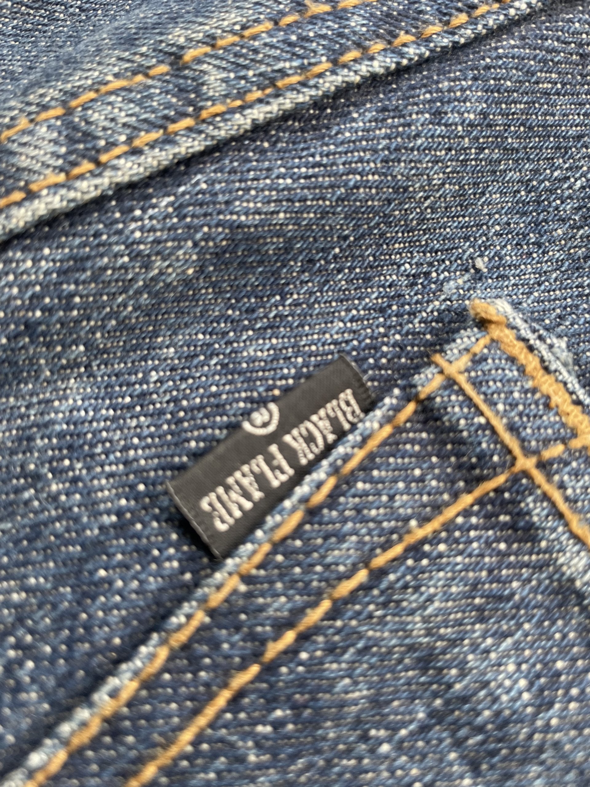 Black Flame Aging Selvedge Denim