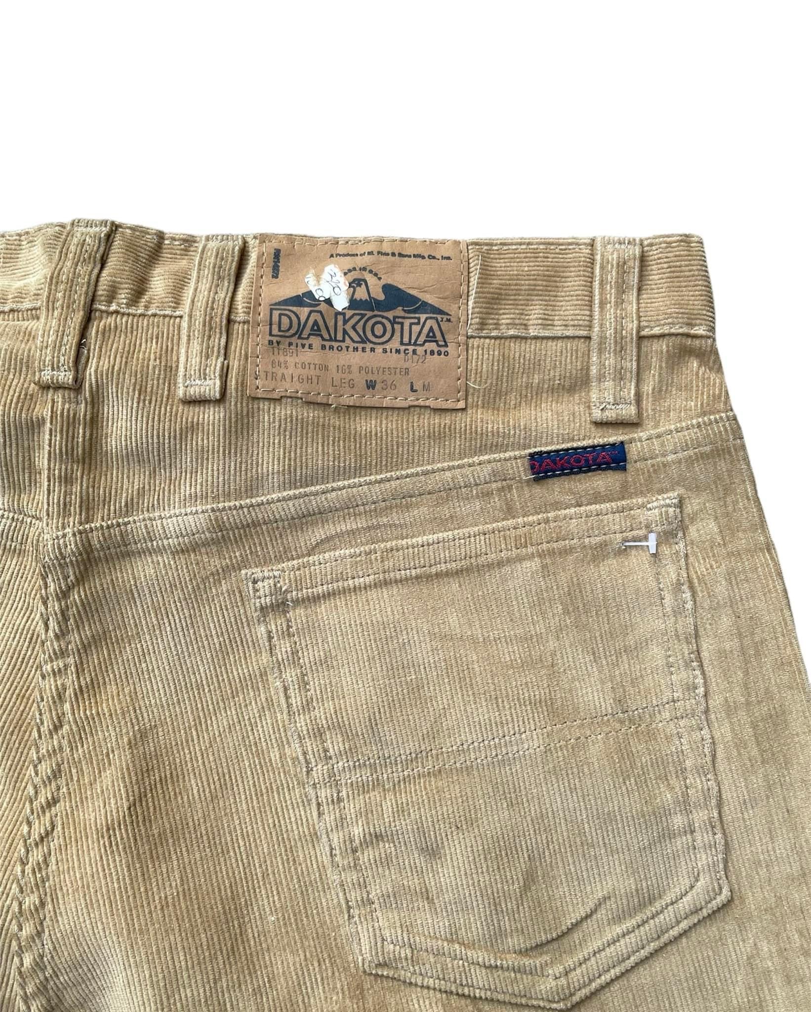 Vintage 70’s Dakota By Five Brothers Coduroy Denim