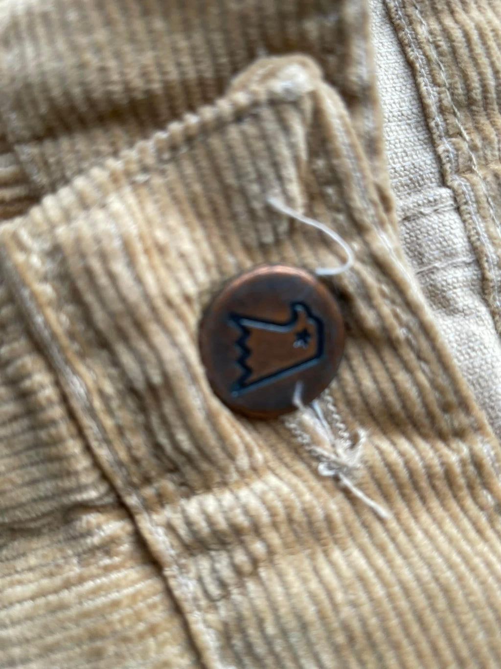 Vintage 70’s Dakota By Five Brothers Coduroy Denim