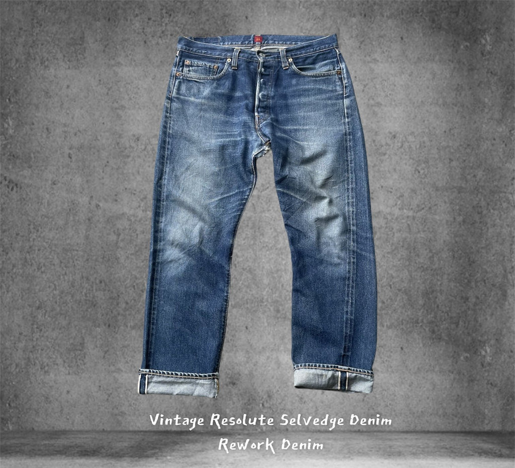 Vintage Resolute Japan Selvedge Denim