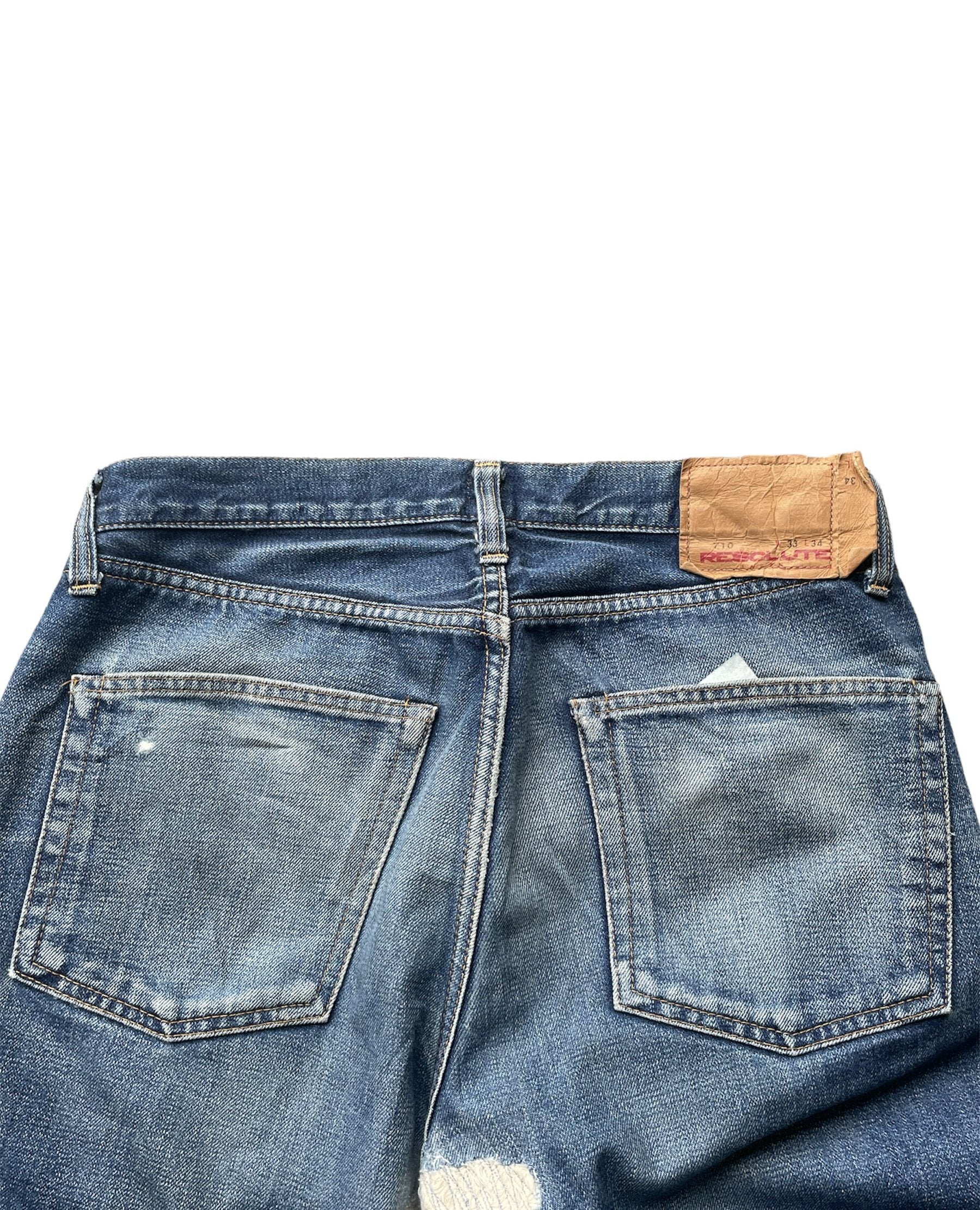 Vintage Resolute Japan Selvedge Denim