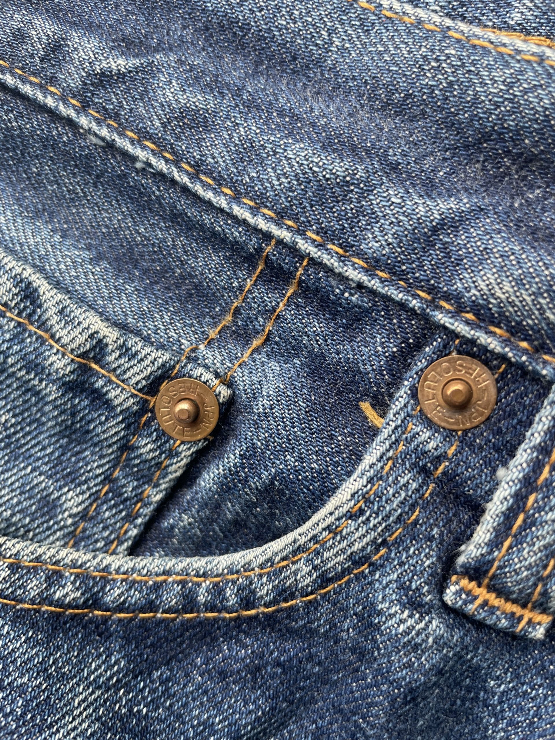 Vintage Resolute Japan Selvedge Denim