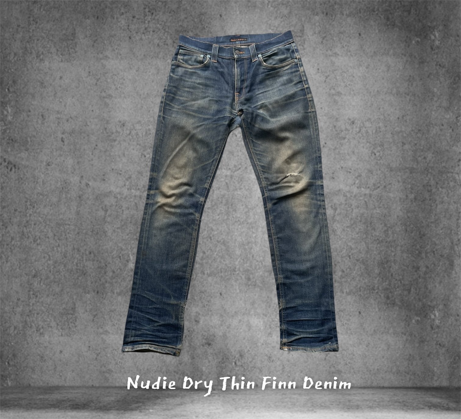 Vintage Nudie Dry Thin Finn Rework Denim