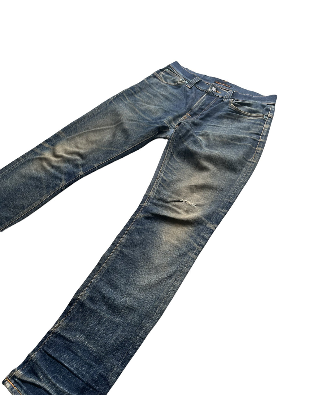Vintage Nudie Dry Thin Finn Rework Denim