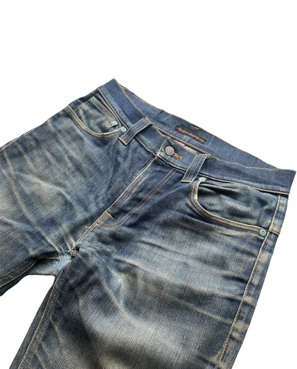 Vintage Nudie Dry Thin Finn Rework Denim