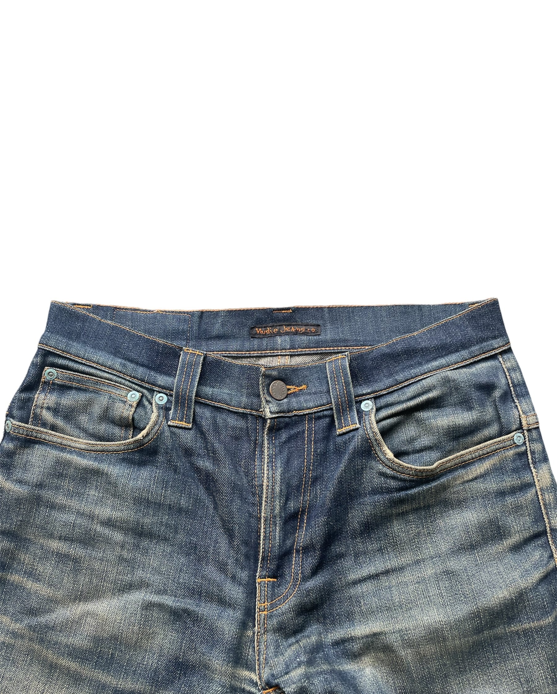 Vintage Nudie Dry Thin Finn Rework Denim