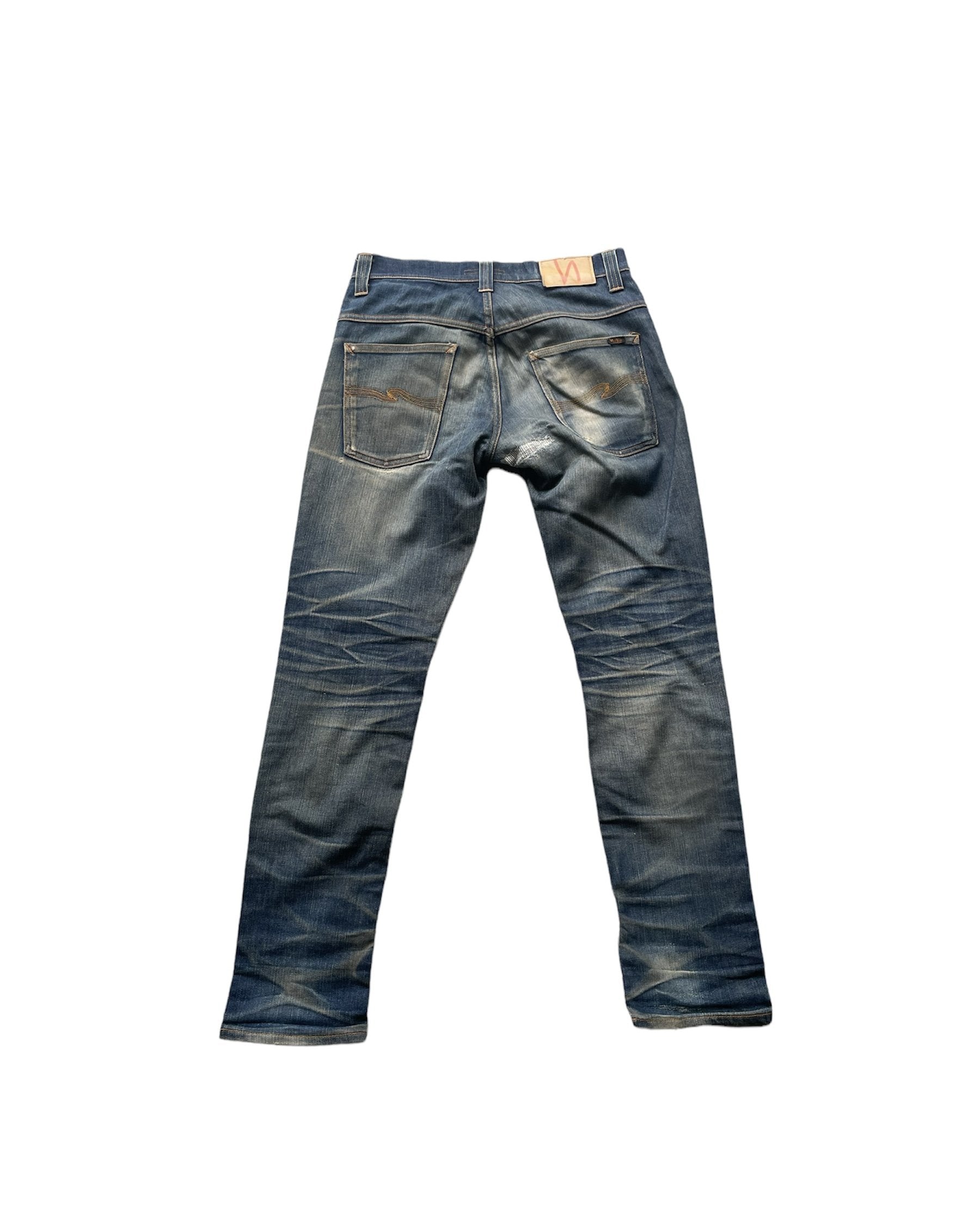 Vintage Nudie Dry Thin Finn Rework Denim