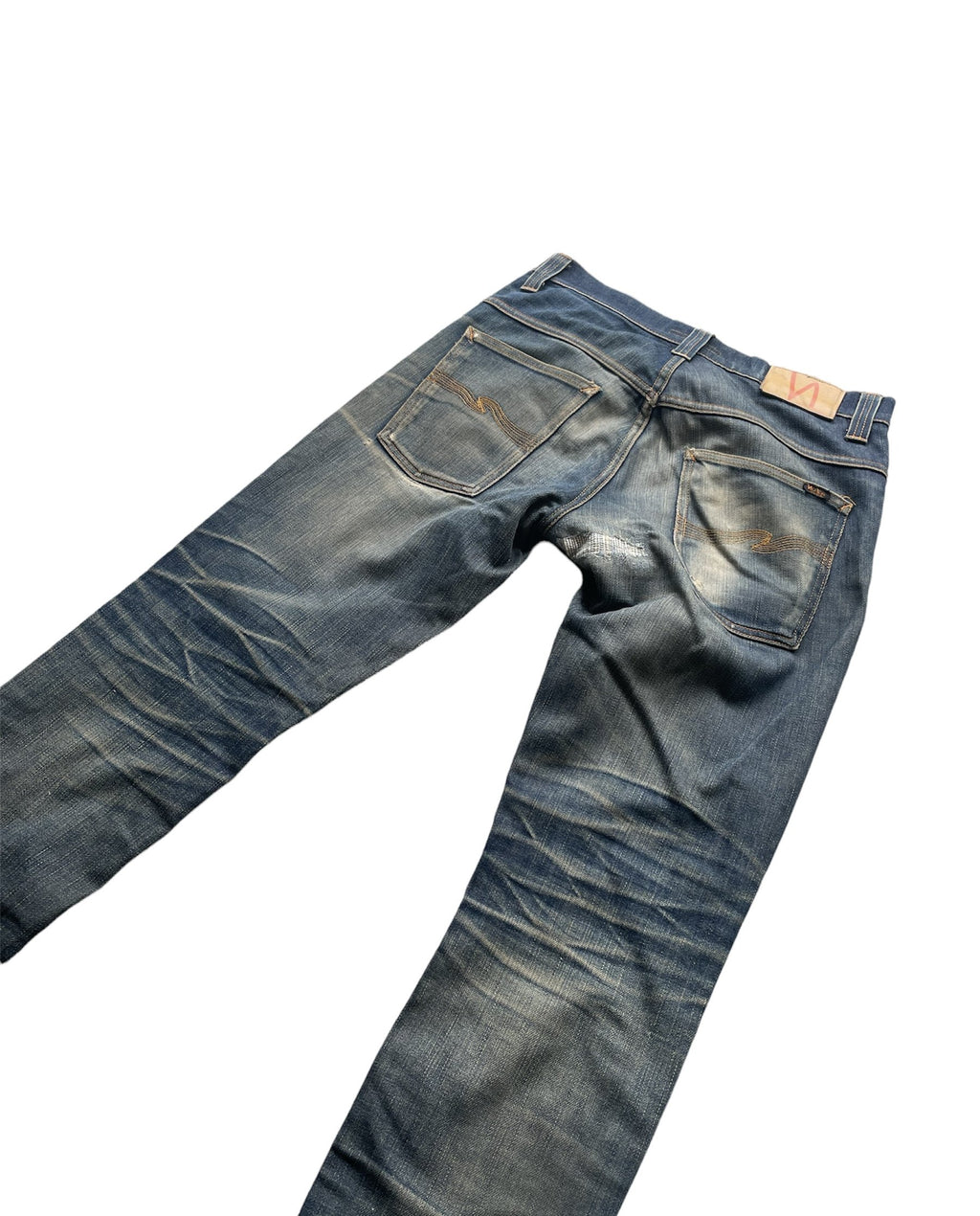 Vintage Nudie Dry Thin Finn Rework Denim