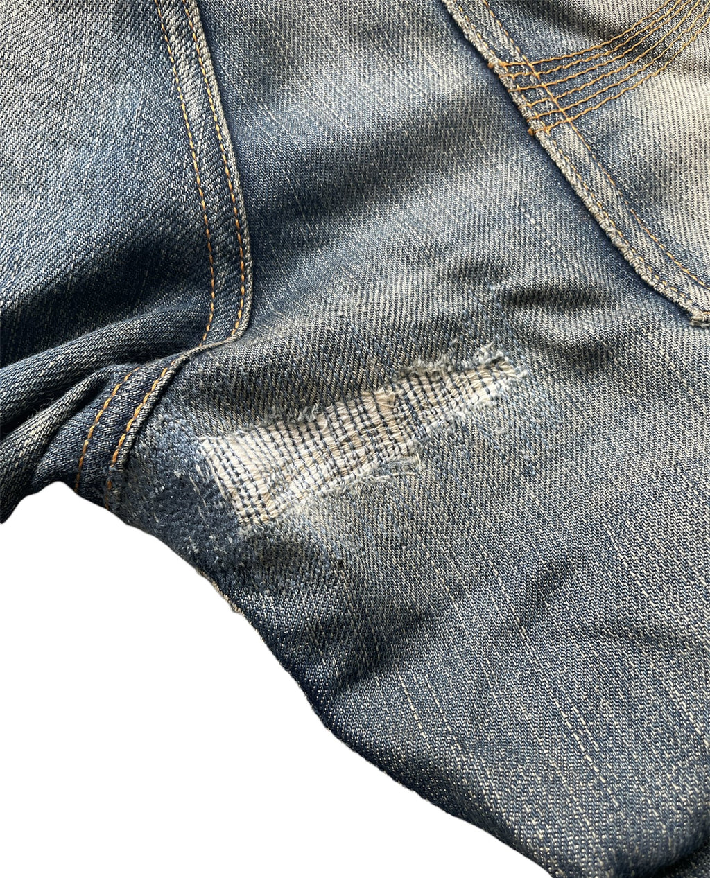 Vintage Nudie Dry Thin Finn Rework Denim