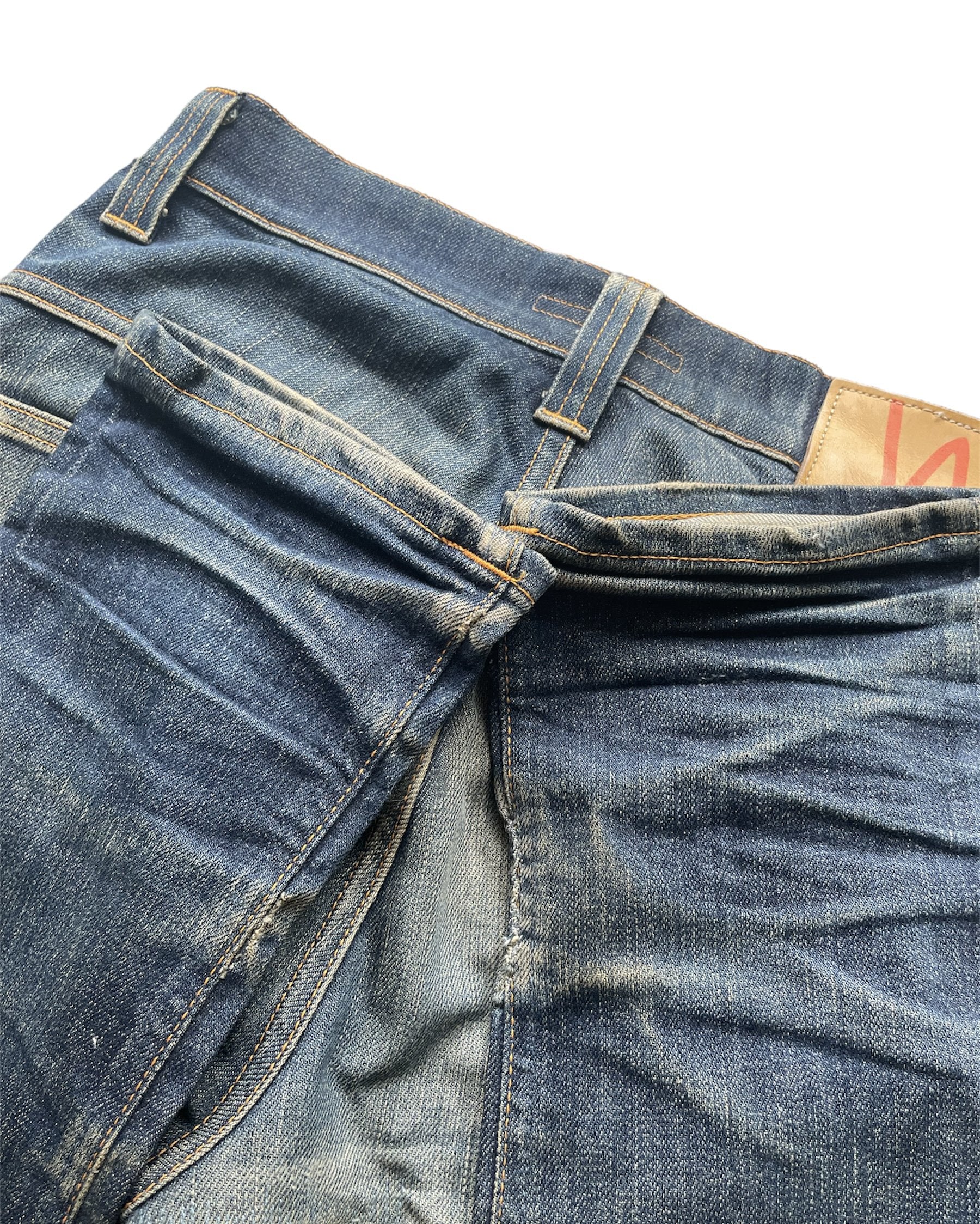 Vintage Nudie Dry Thin Finn Rework Denim