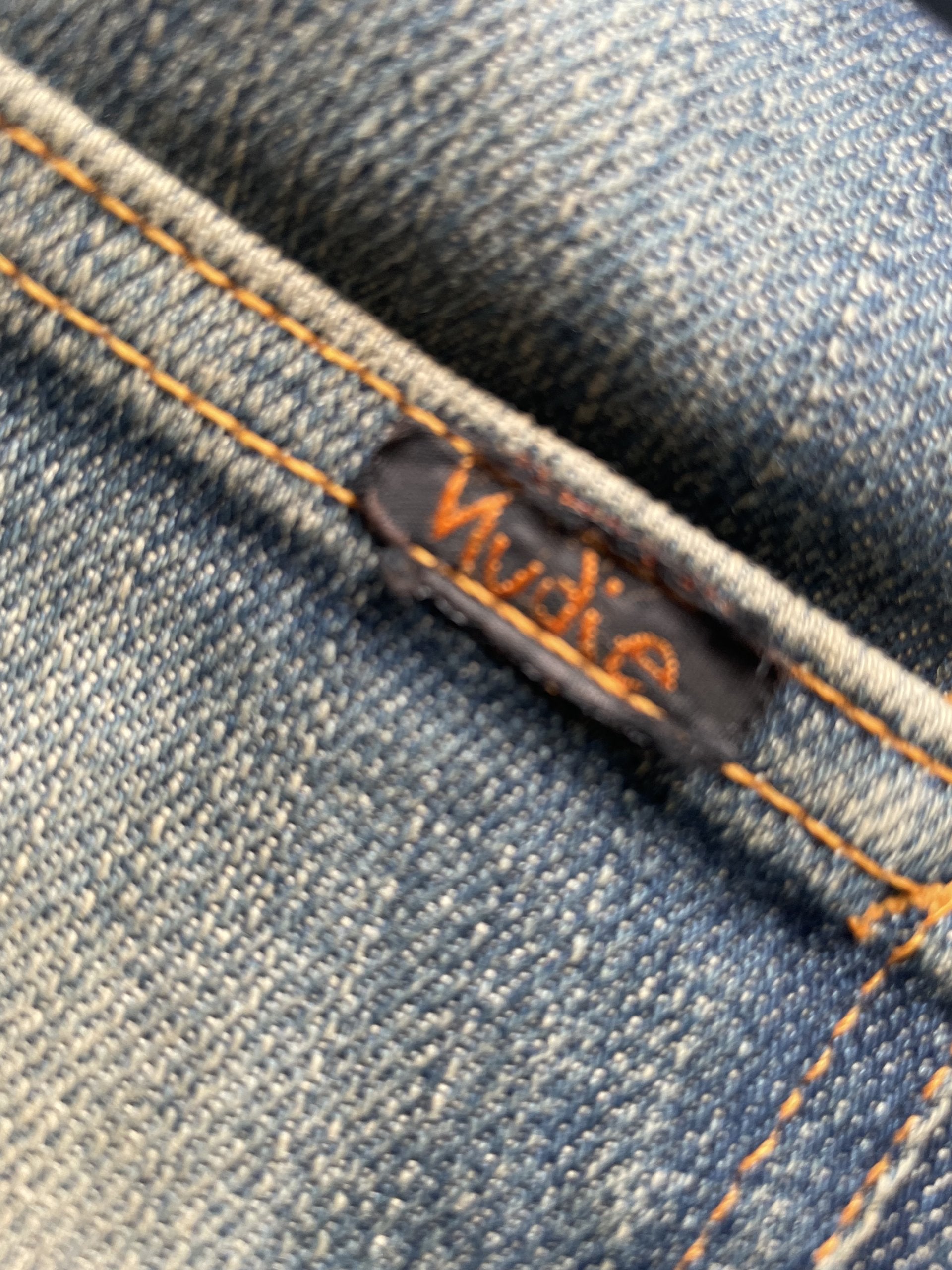Vintage Nudie Dry Thin Finn Rework Denim