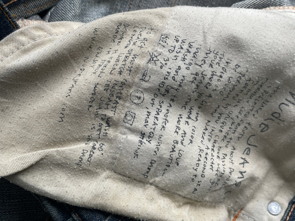 Vintage Nudie Dry Thin Finn Rework Denim
