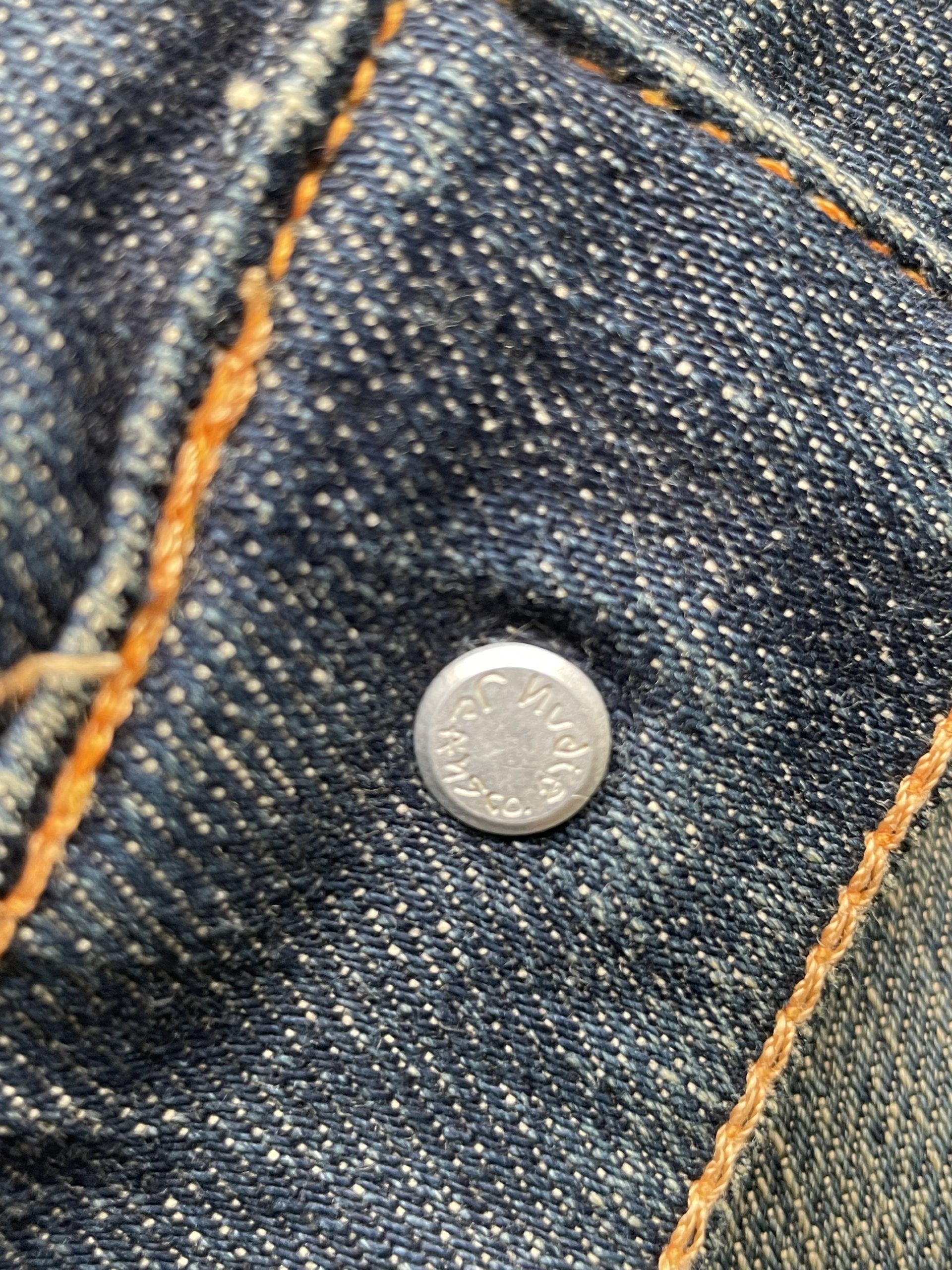Vintage Nudie Dry Thin Finn Rework Denim