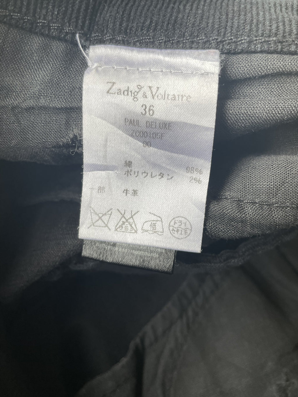 Zadig & Voltaire Paul Deluxe Costum Coduroy