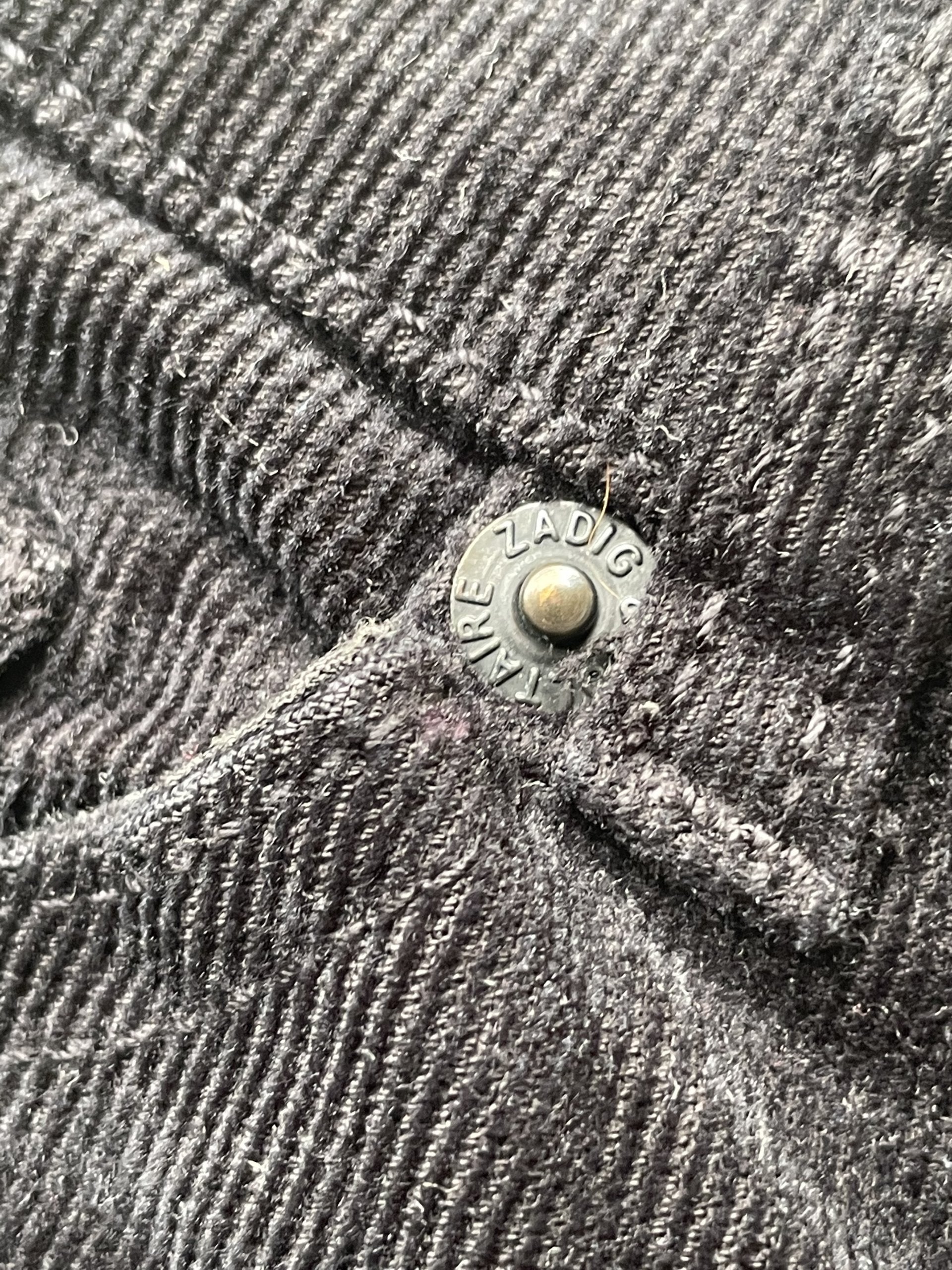 Zadig & Voltaire Paul Deluxe Costum Coduroy