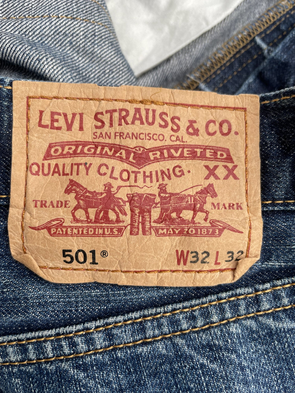 Levis 501 e 2007 Denim