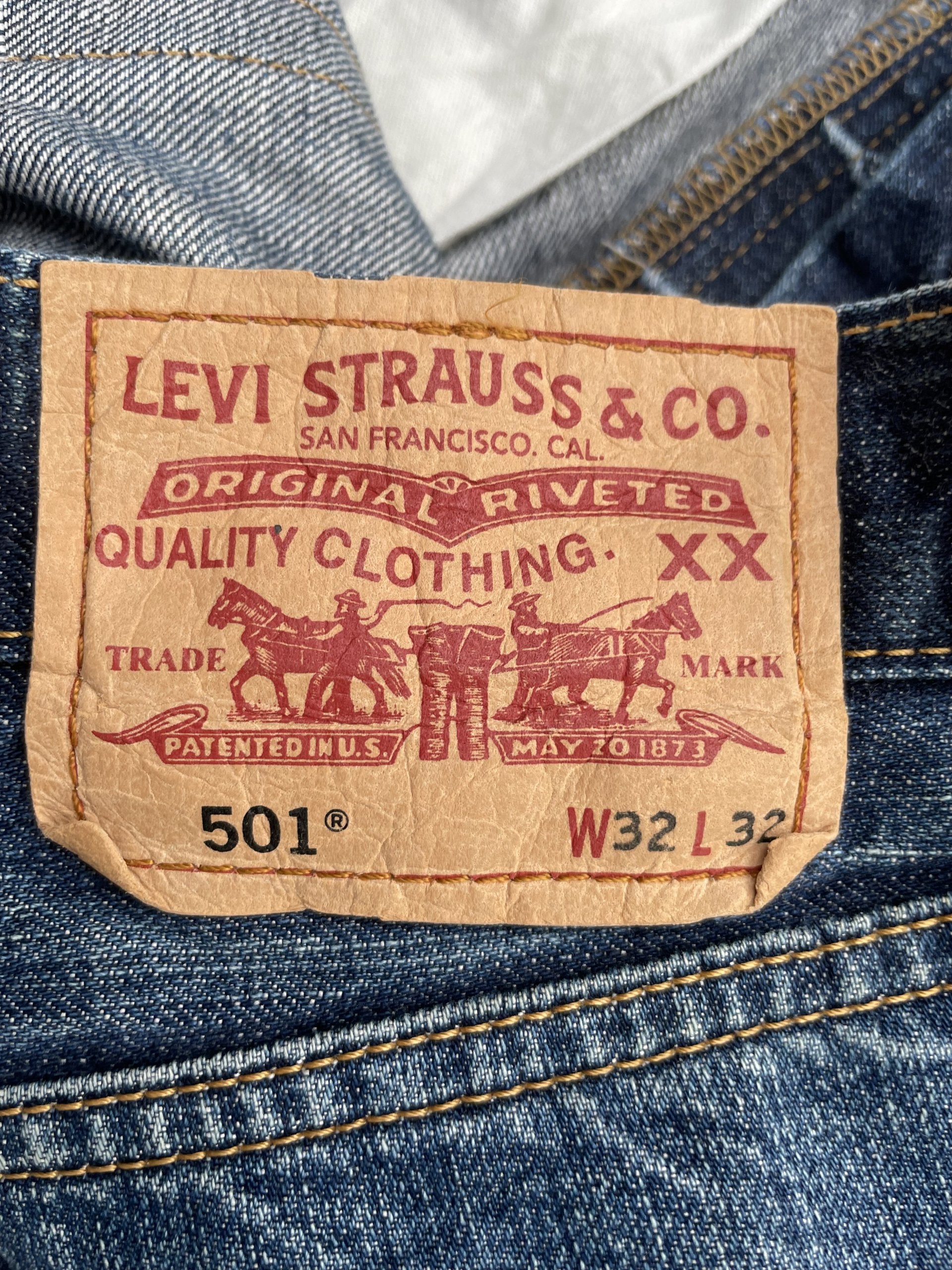 Levis 501 e 2007 Denim