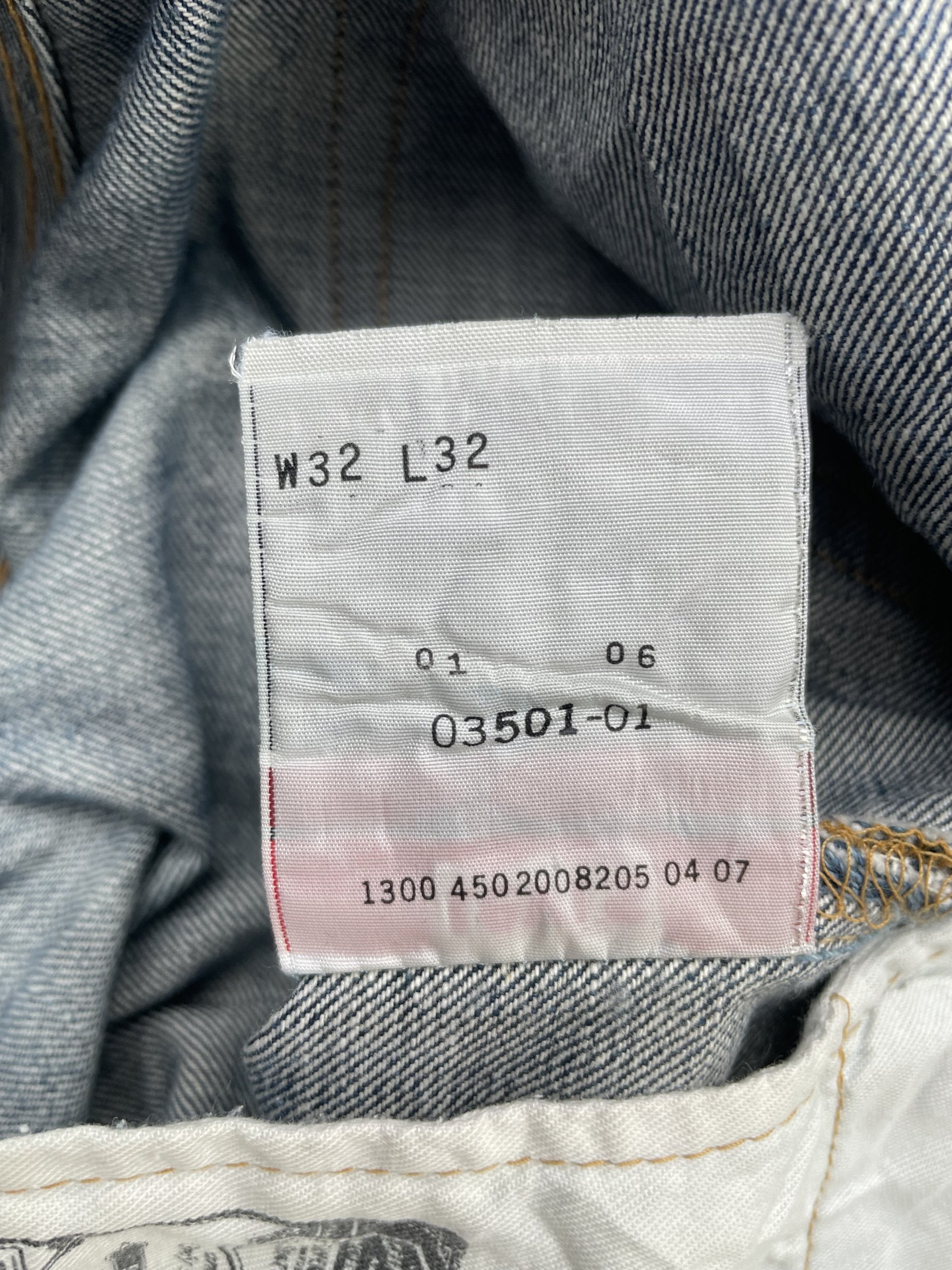 Levis 501 e 2007 Denim
