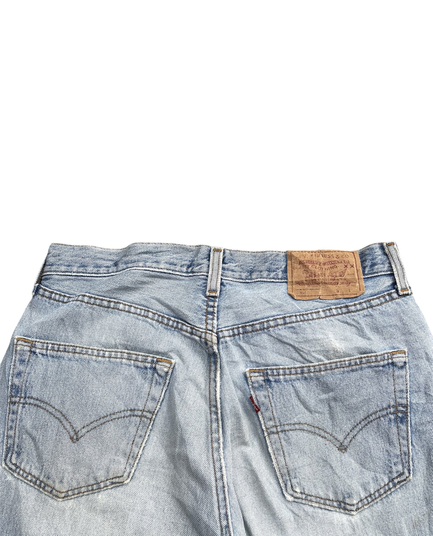 Vintage Levi’s 501 e 1994 Aging Faded Wash