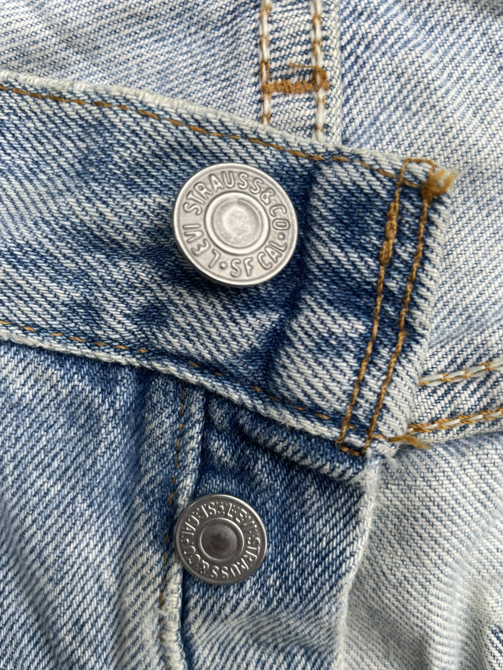 Vintage Levi’s 501 e 1994 Aging Faded Wash