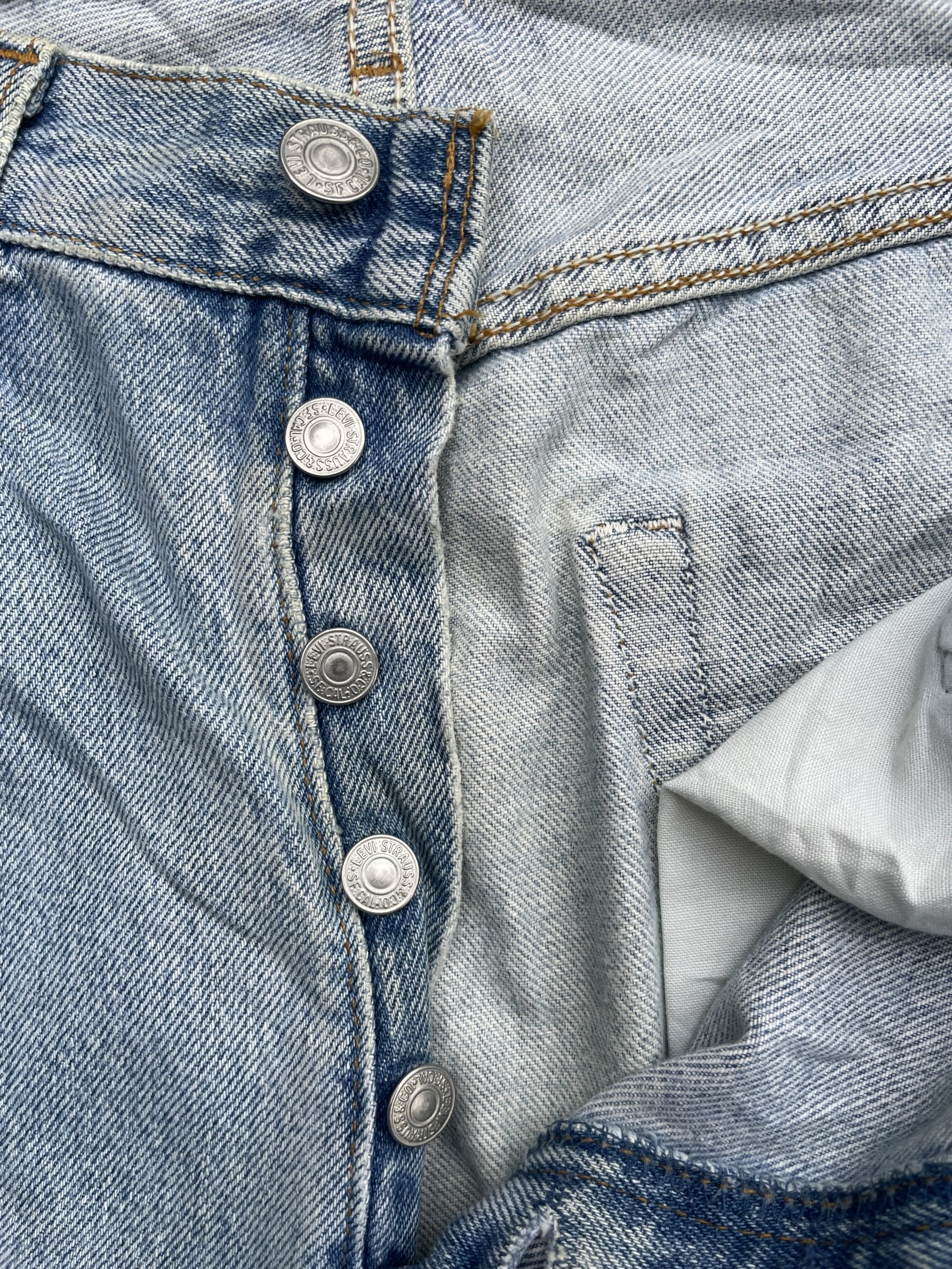 Vintage Levi’s 501 e 1994 Aging Faded Wash