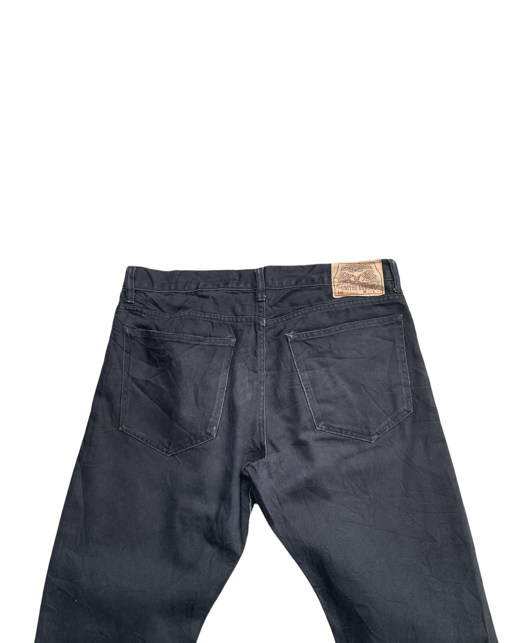 Vintage United Arrow Black Denim
