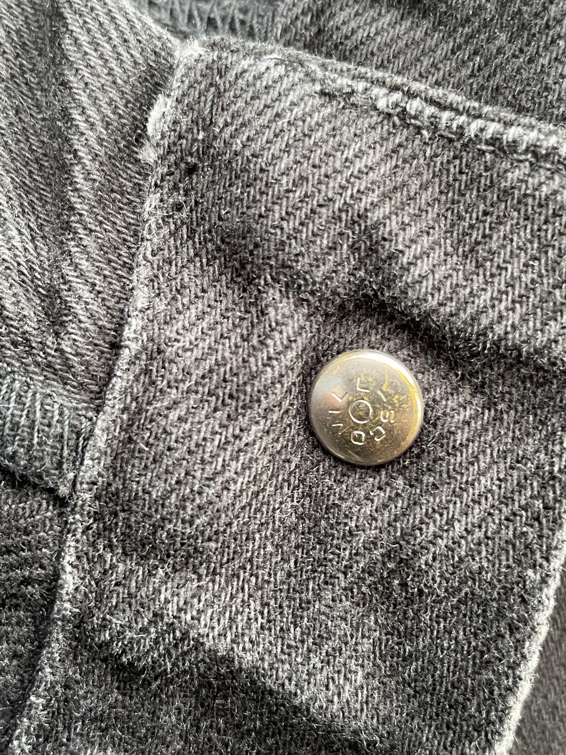 Vintage United Arrow Black Denim
