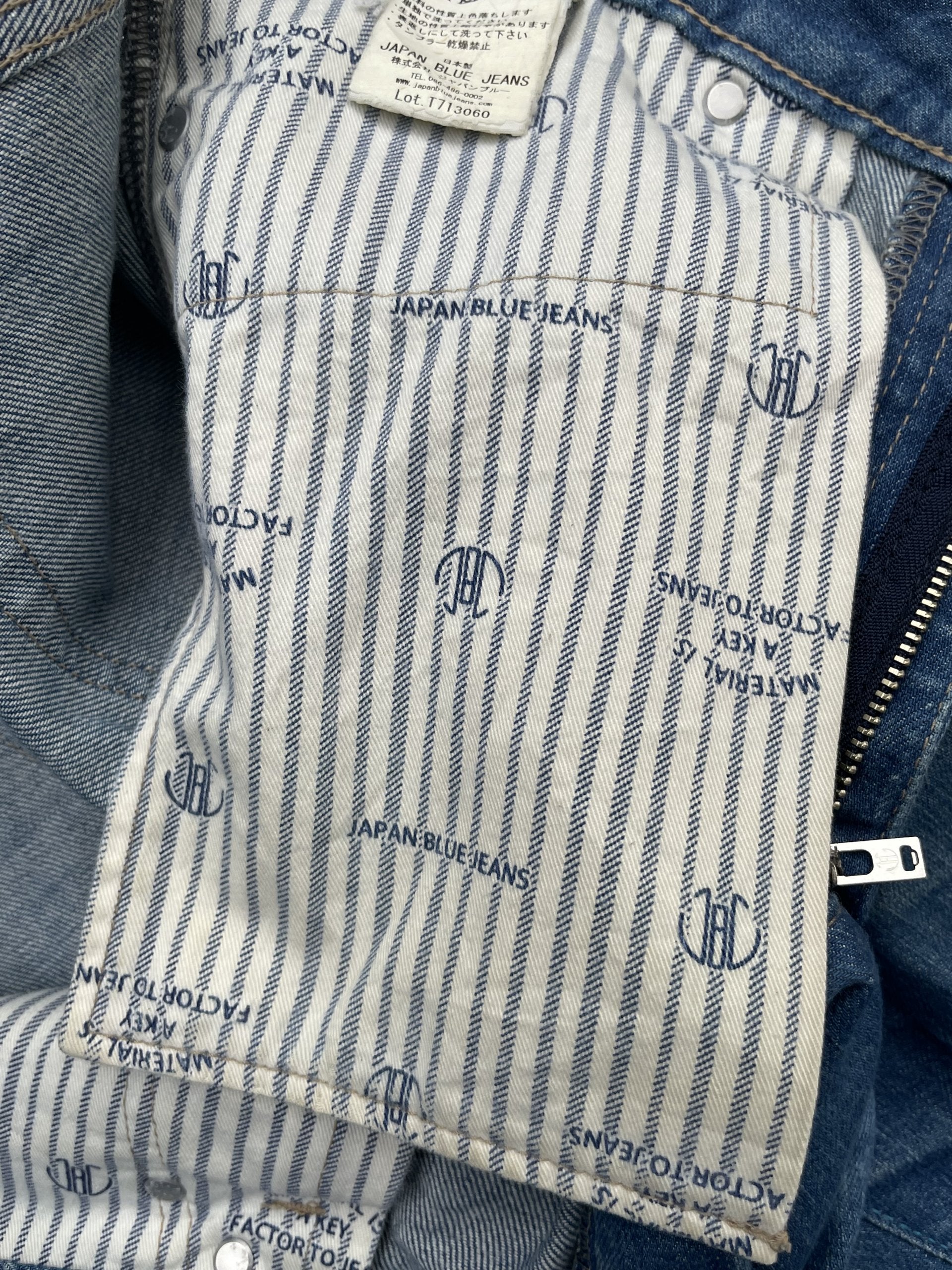 Vintage Japan Blue Jeans Denim