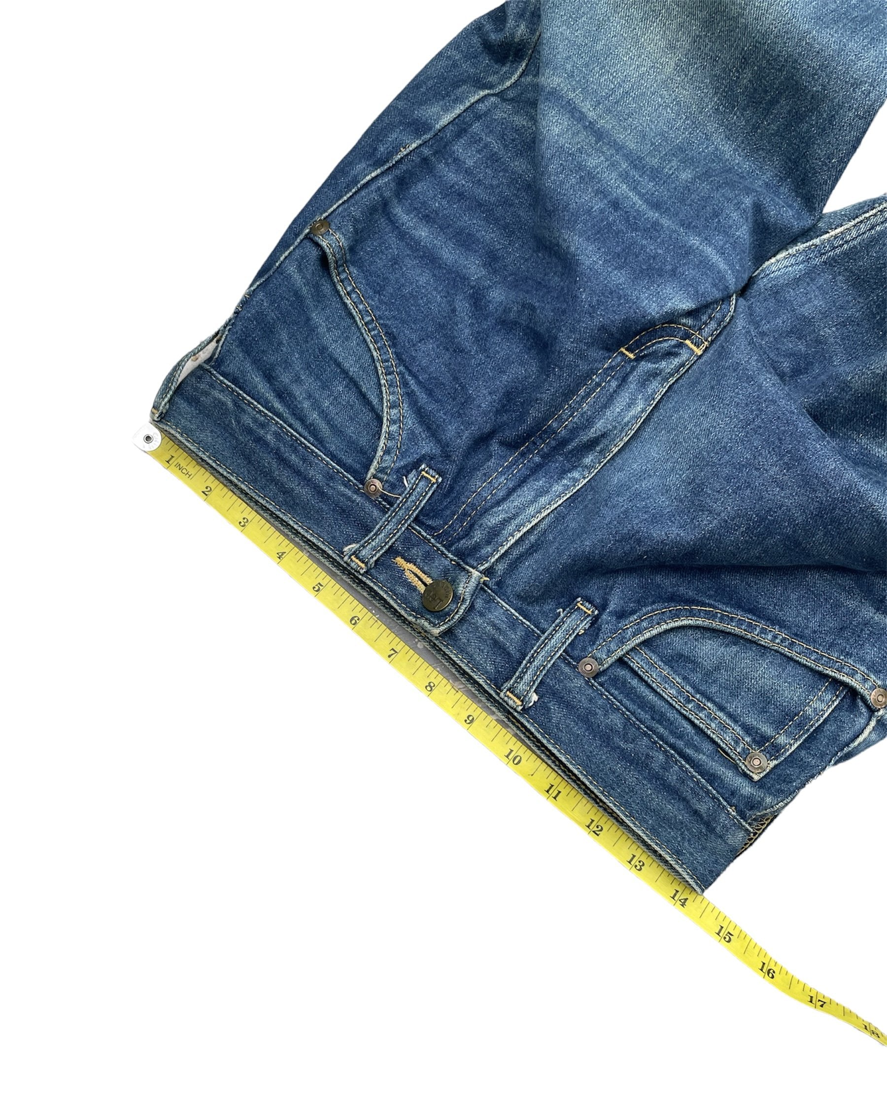 Vintage Lee Riders 101 White Selvedge Denim