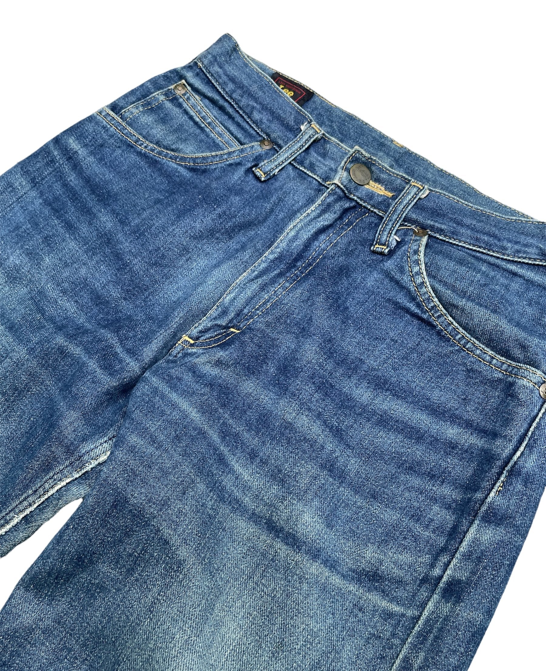 Vintage Lee Riders 101 White Selvedge Denim