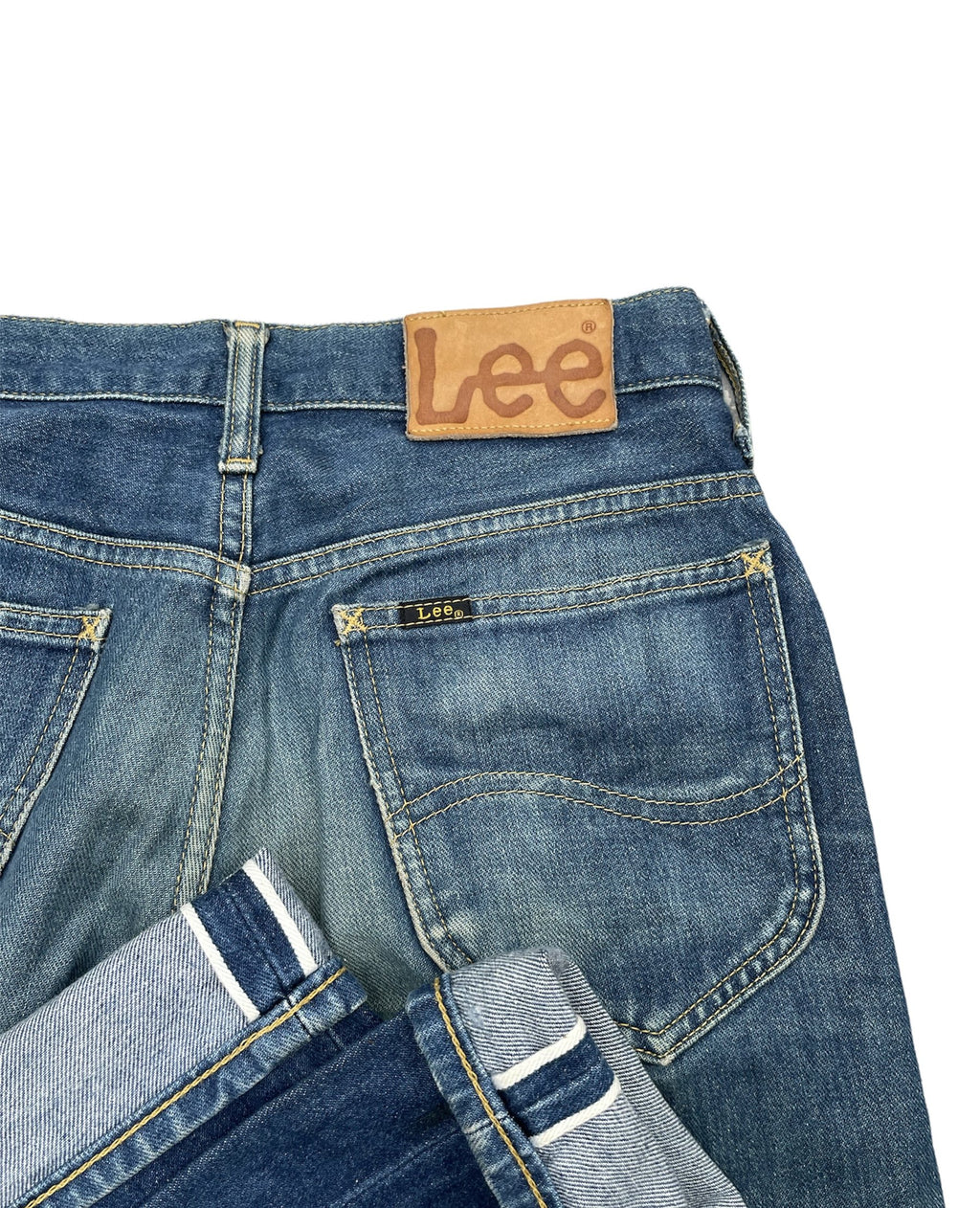 Vintage Lee Riders 101 White Selvedge Denim