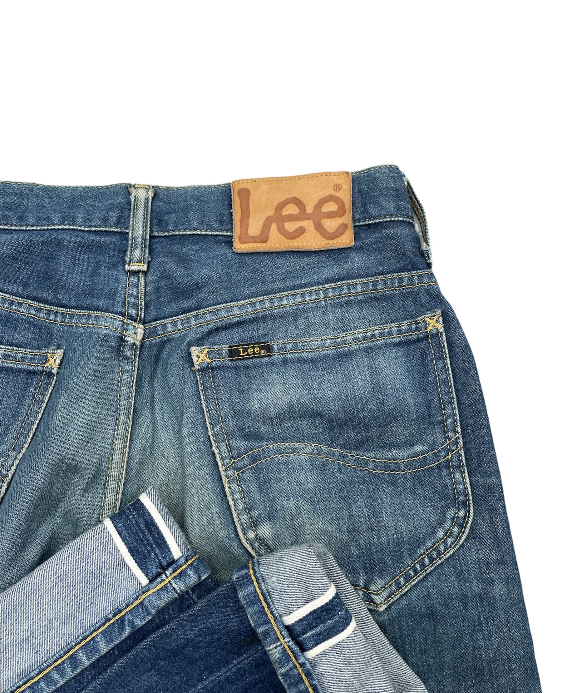 Vintage Lee Riders 101 White Selvedge Denim