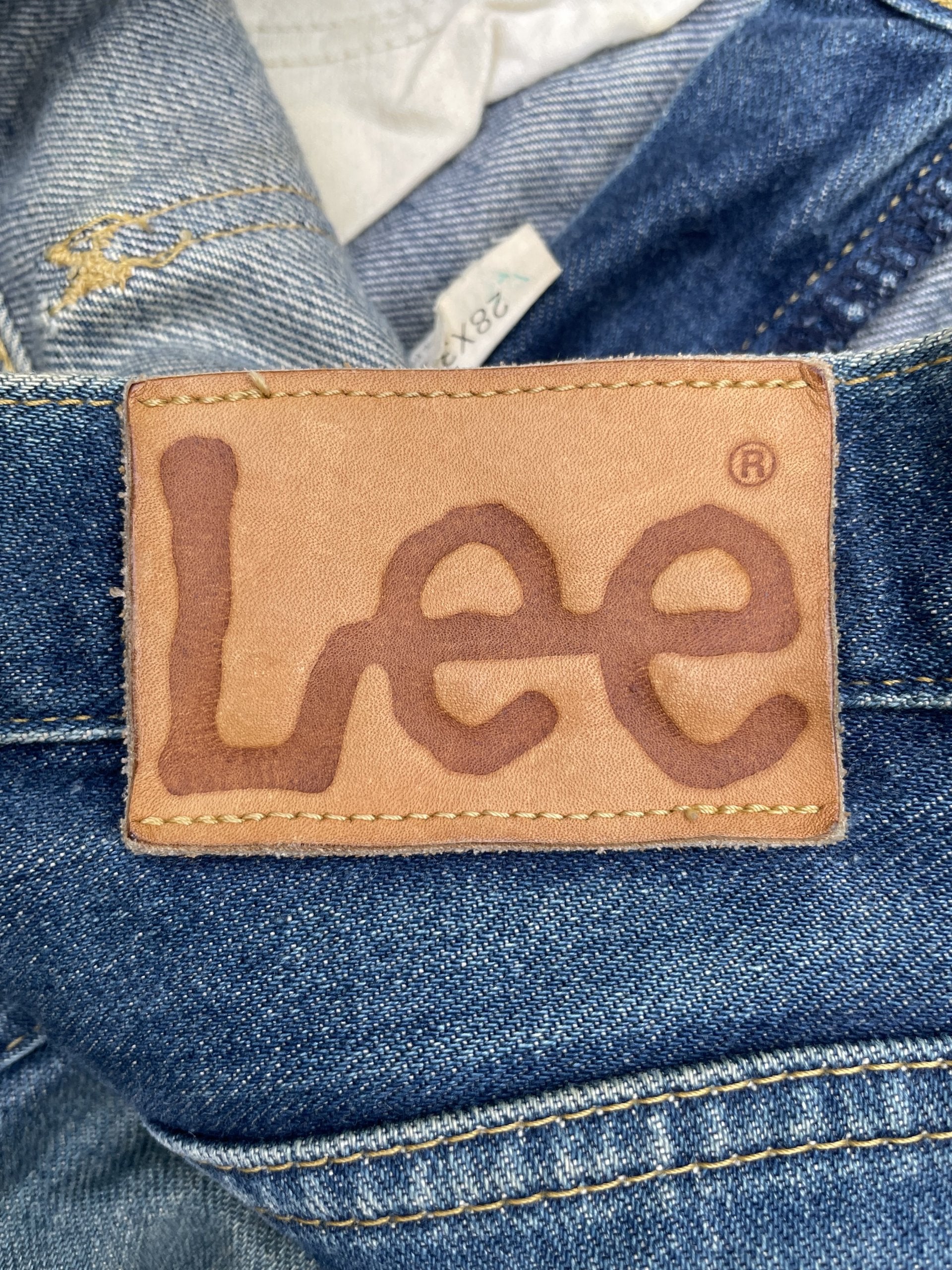 Vintage Lee Riders 101 White Selvedge Denim
