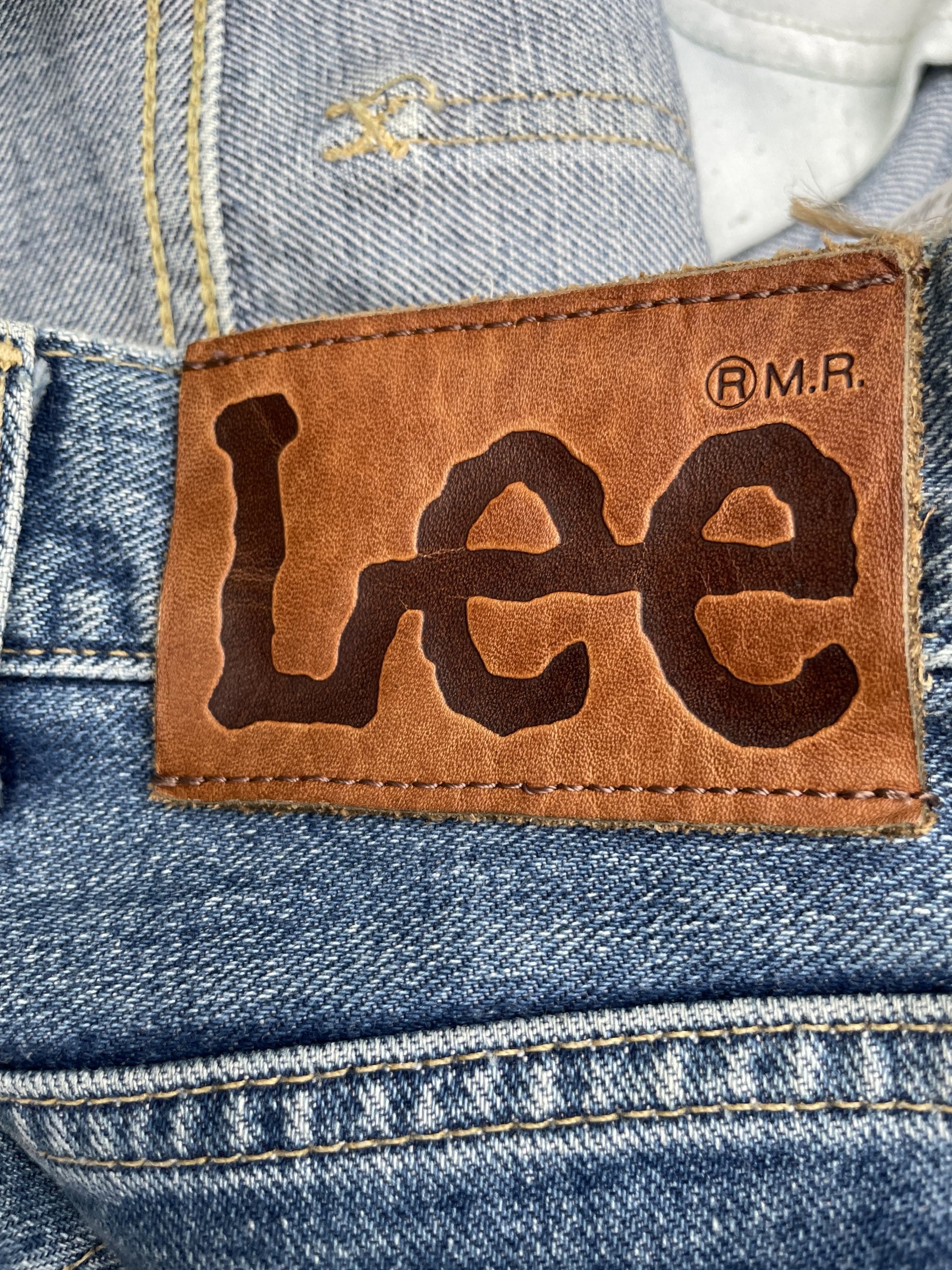 Vintage Lee Riders White Selvedge Denim