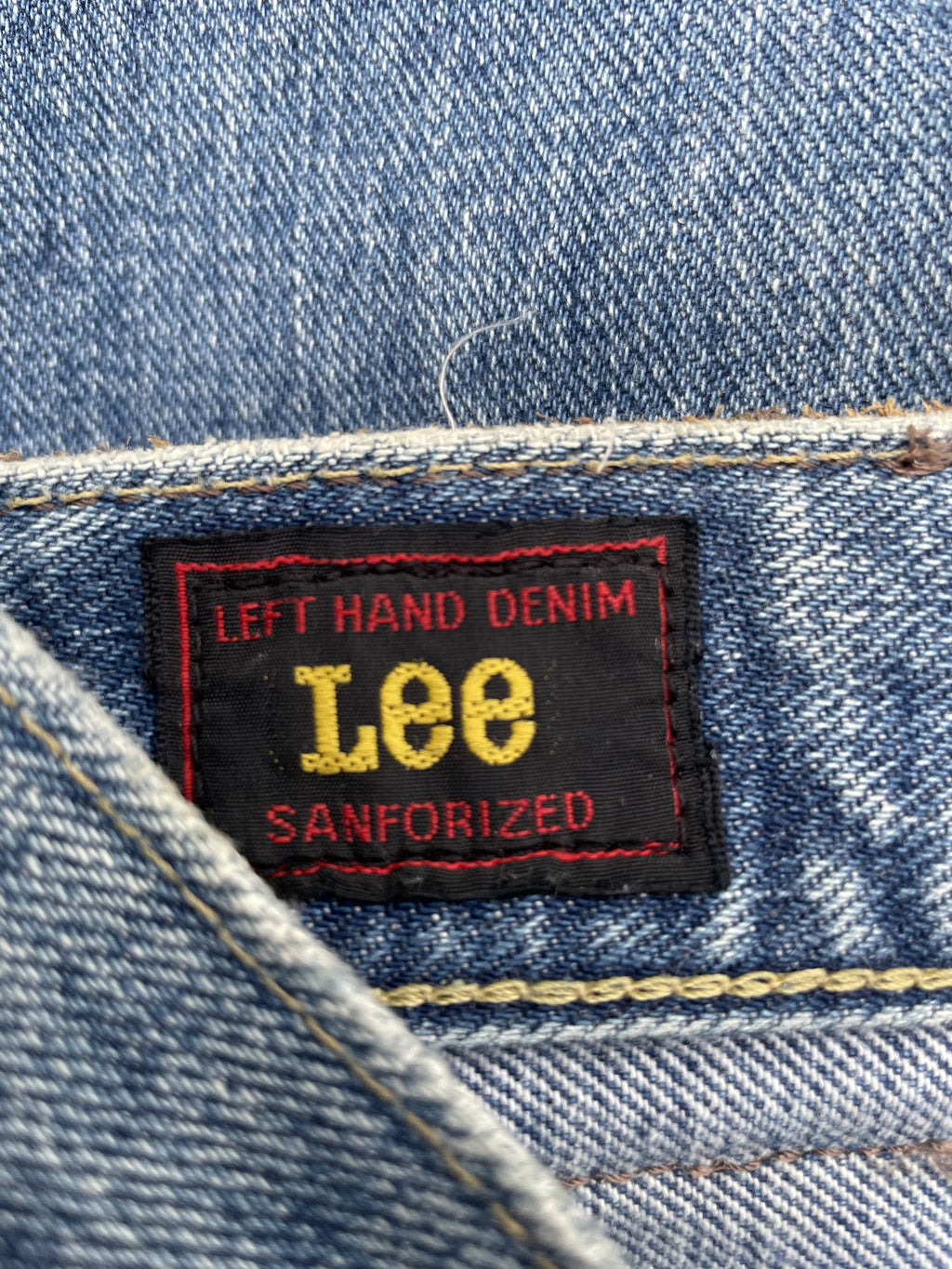 Vintage Lee Riders White Selvedge Denim