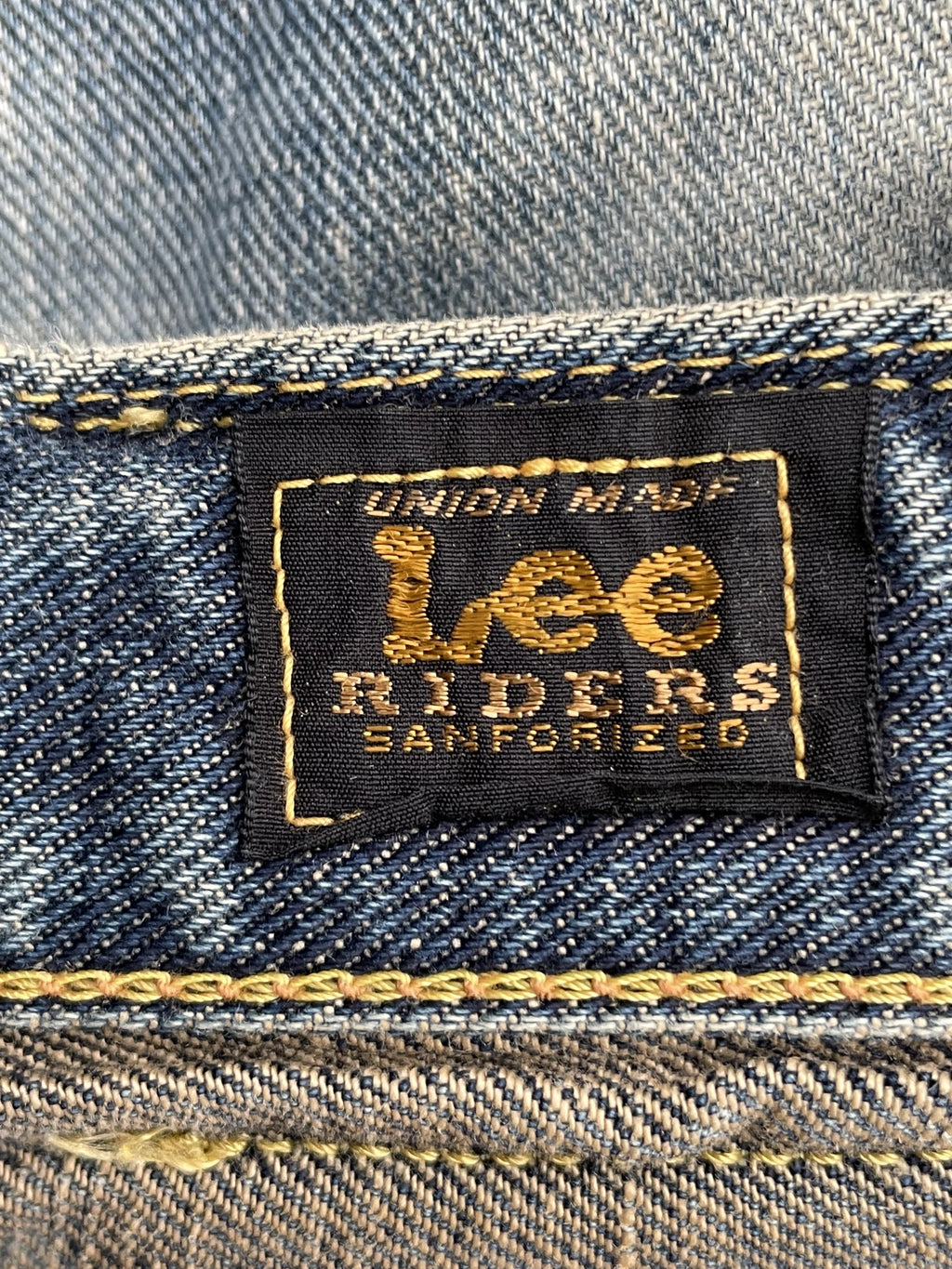 Vintage Lee Riders 101 Single Selvedge Denim