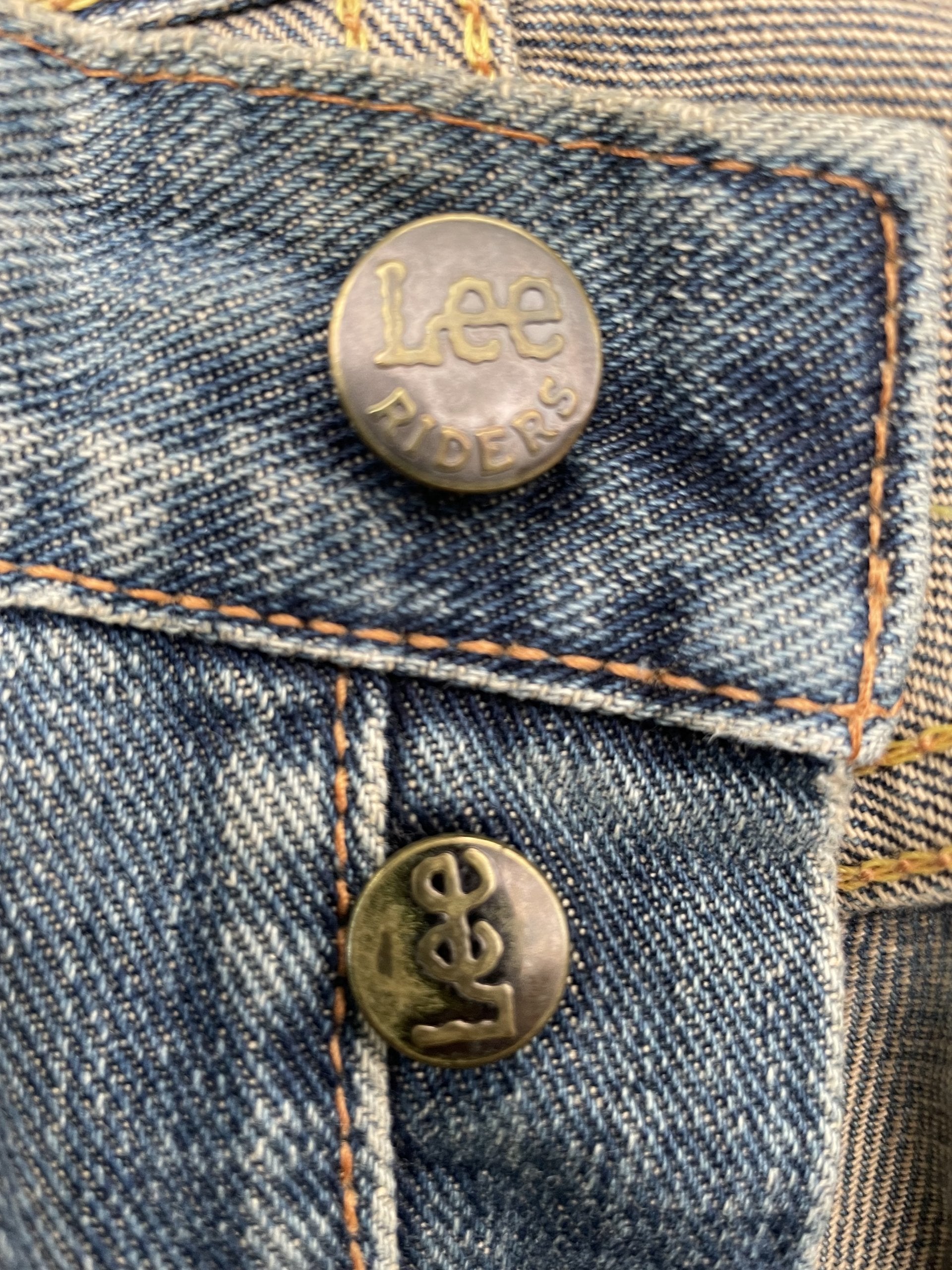 Vintage Lee Riders 101 Single Selvedge Denim