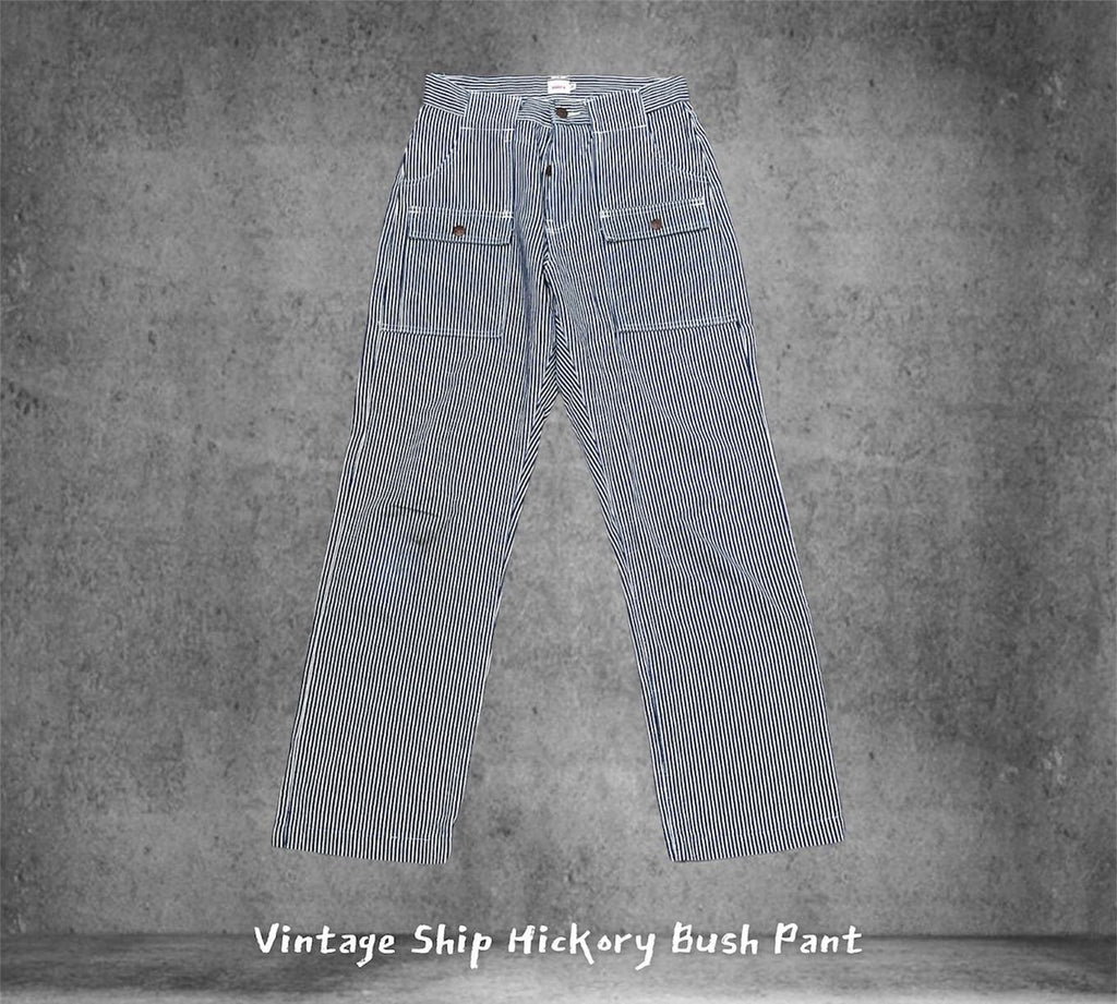 Vintage Ships Japan Hickory Bush Pant