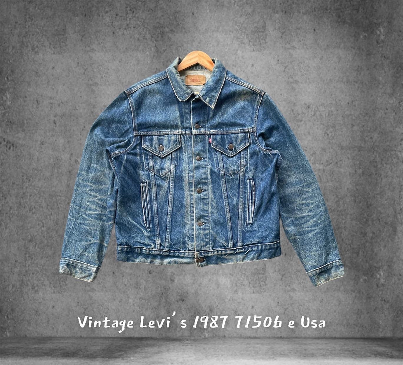 Vintage 1987 Levi’s e 71506 Denim Jacket
