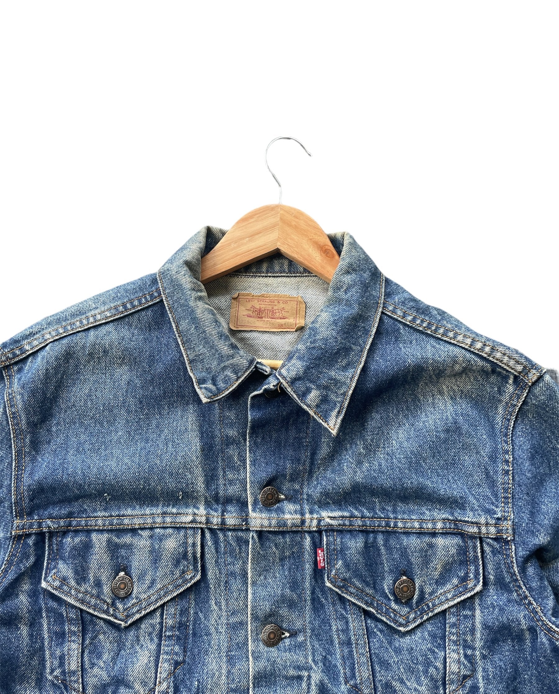 Vintage 1987 Levi’s e 71506 Denim Jacket