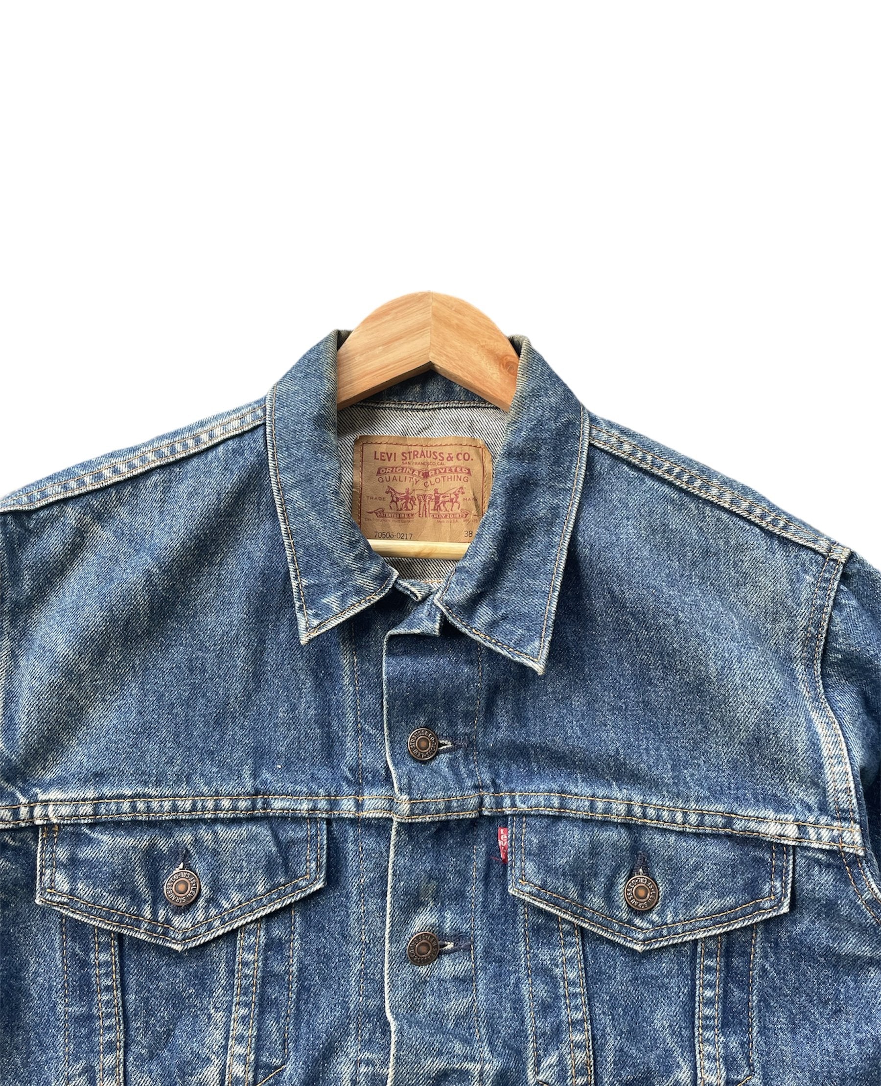 Vintage 1993 Levi’s 70506 e Denim Jacket