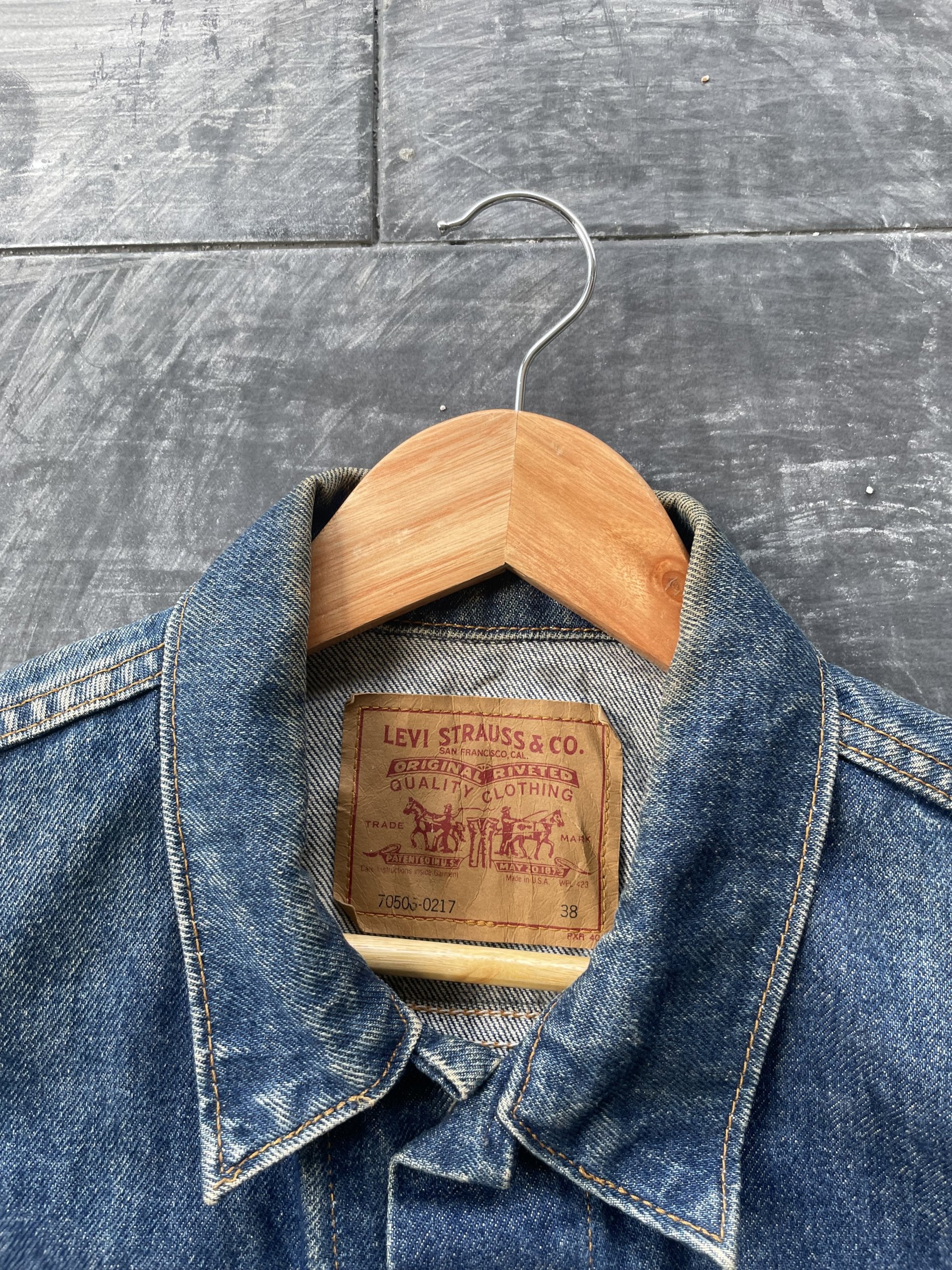 Vintage 1993 Levi’s 70506 e Denim Jacket