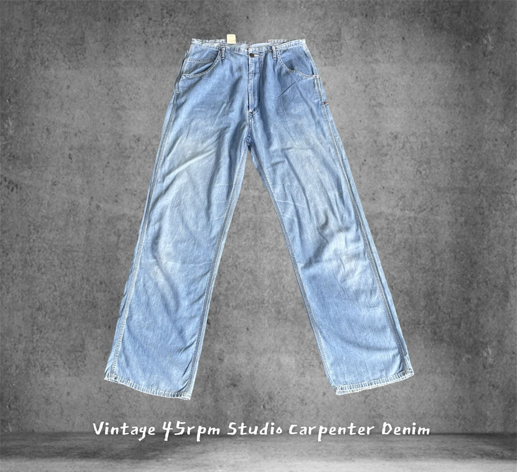Vintage 45rpm Studio Carpenter Denim