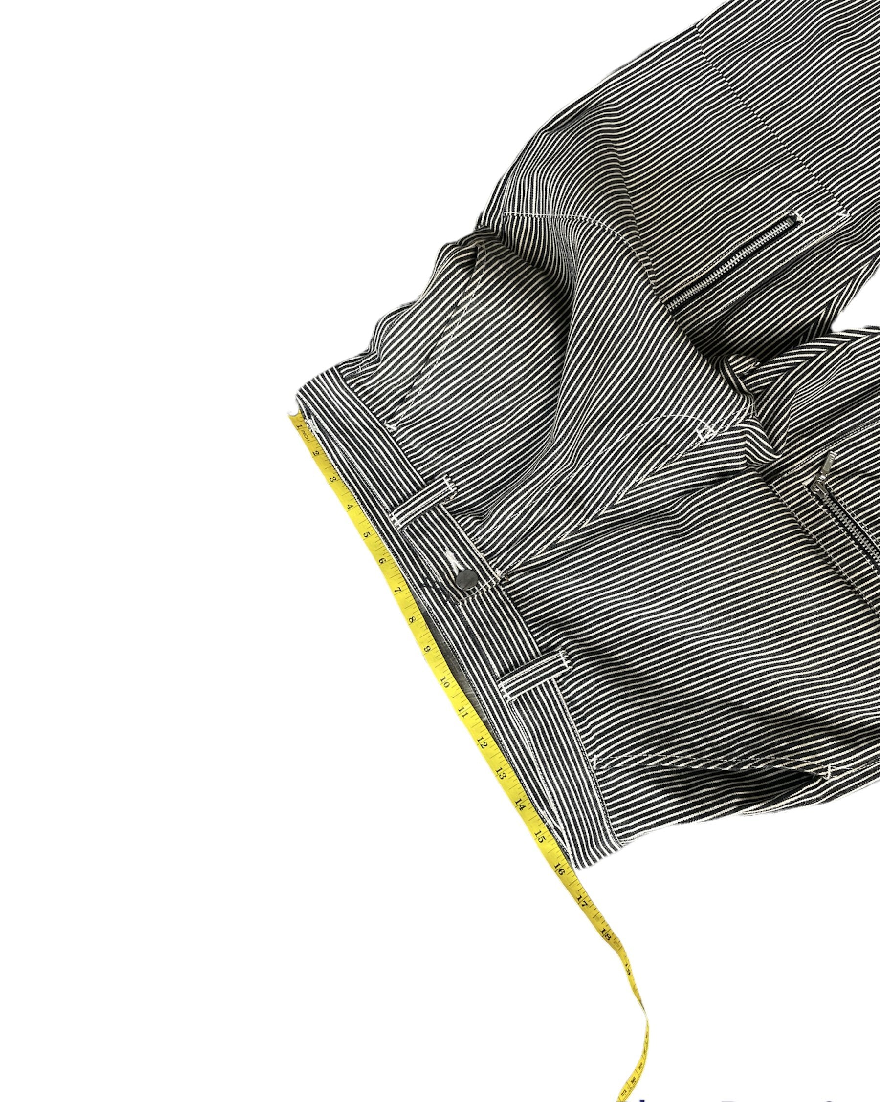 Vintage Swipe on the Quiet Hickory Denim