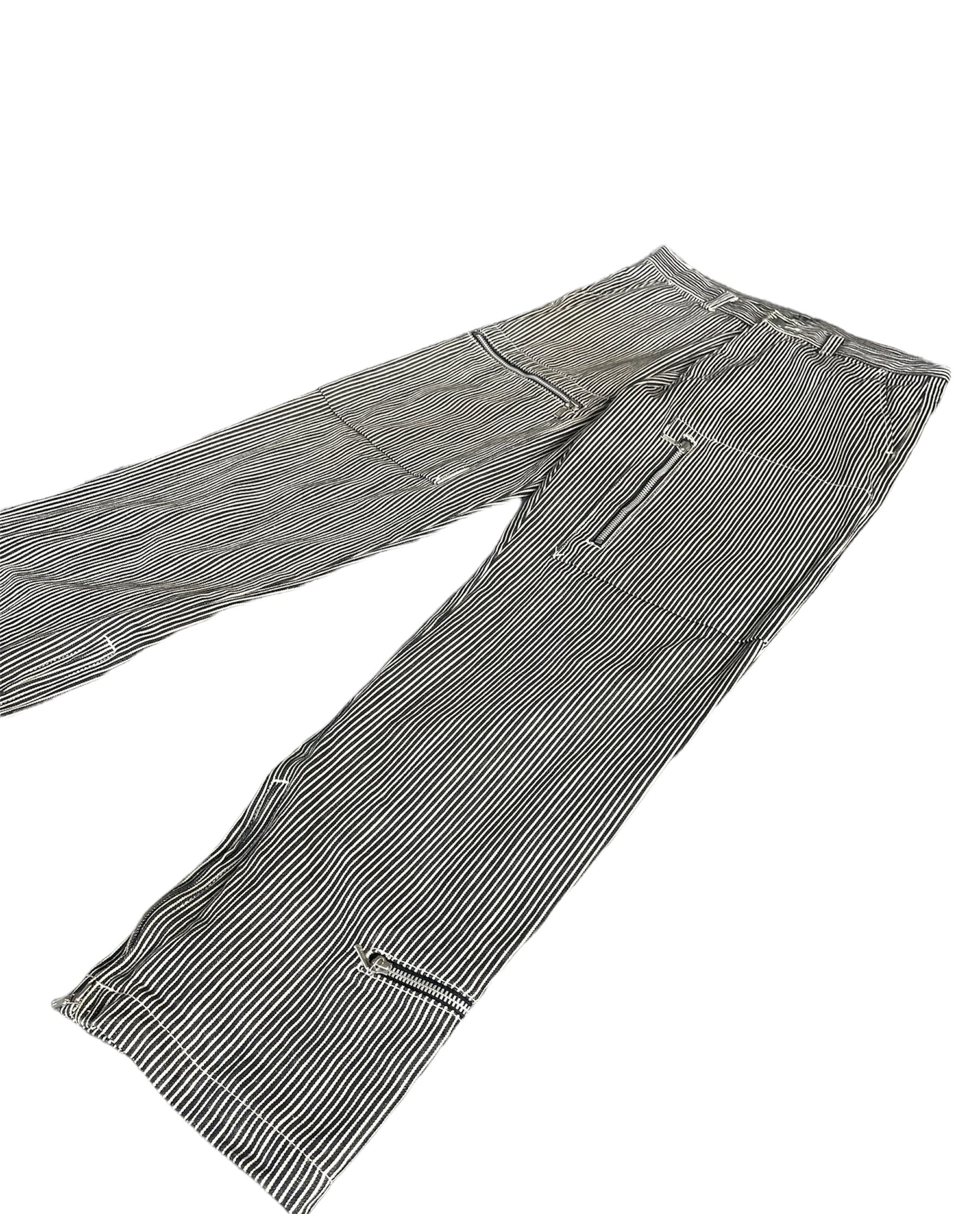 Vintage Swipe on the Quiet Hickory Denim