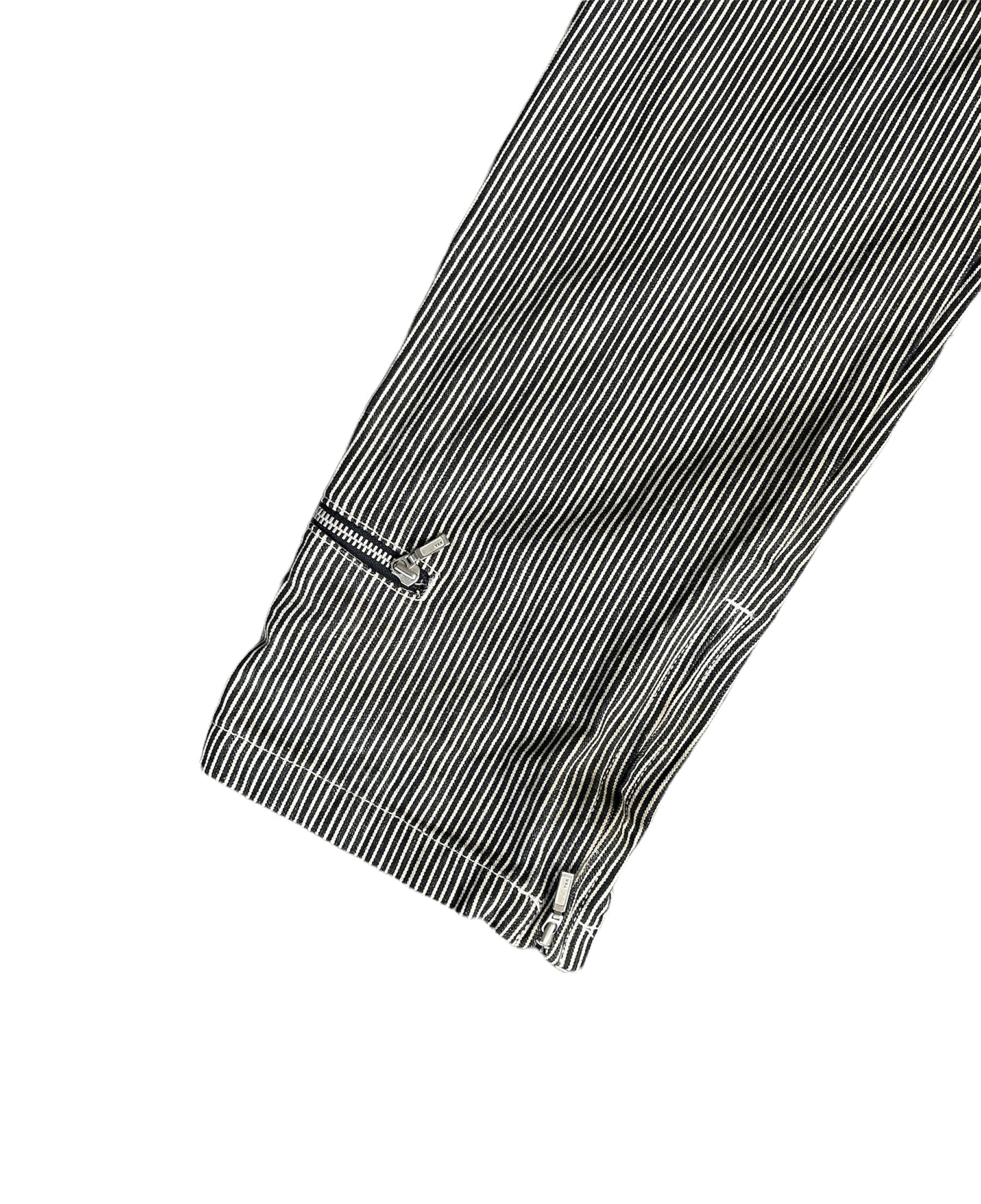 Vintage Swipe on the Quiet Hickory Denim