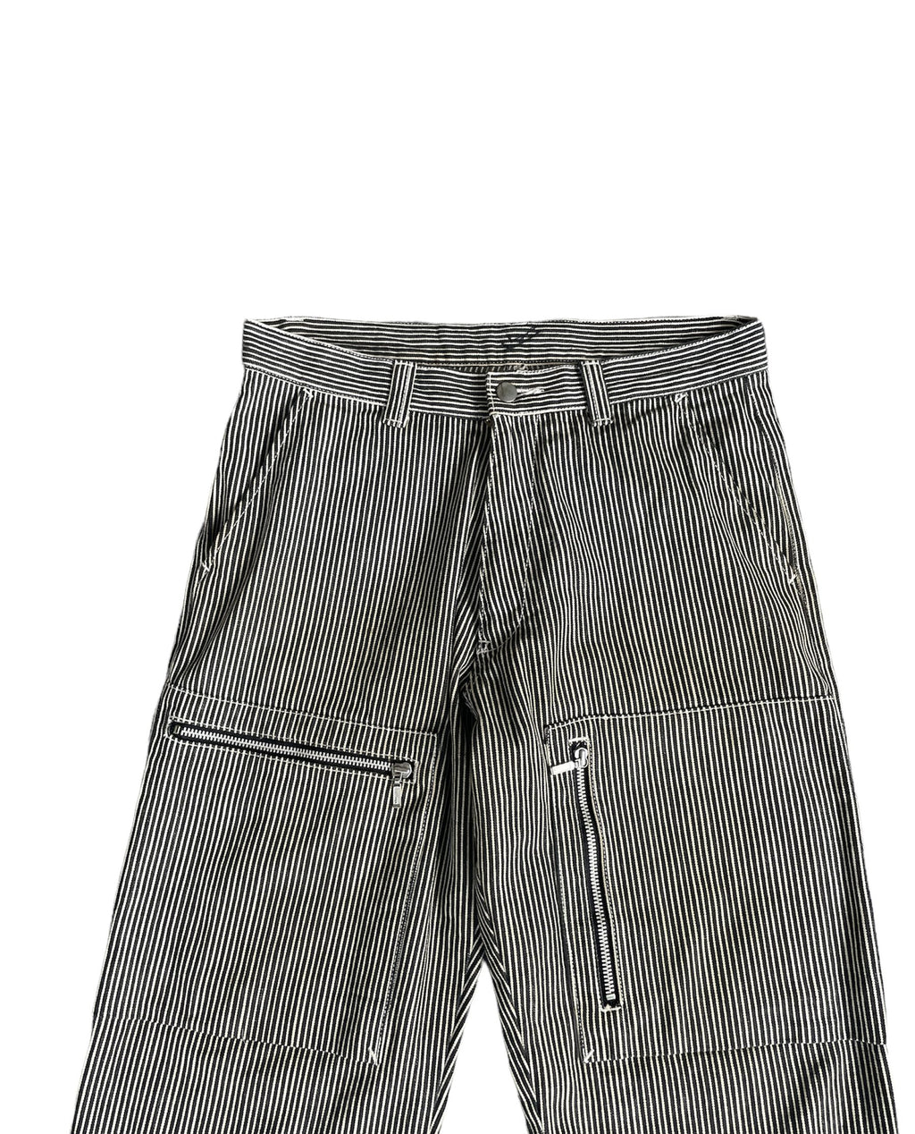 Vintage Swipe on the Quiet Hickory Denim
