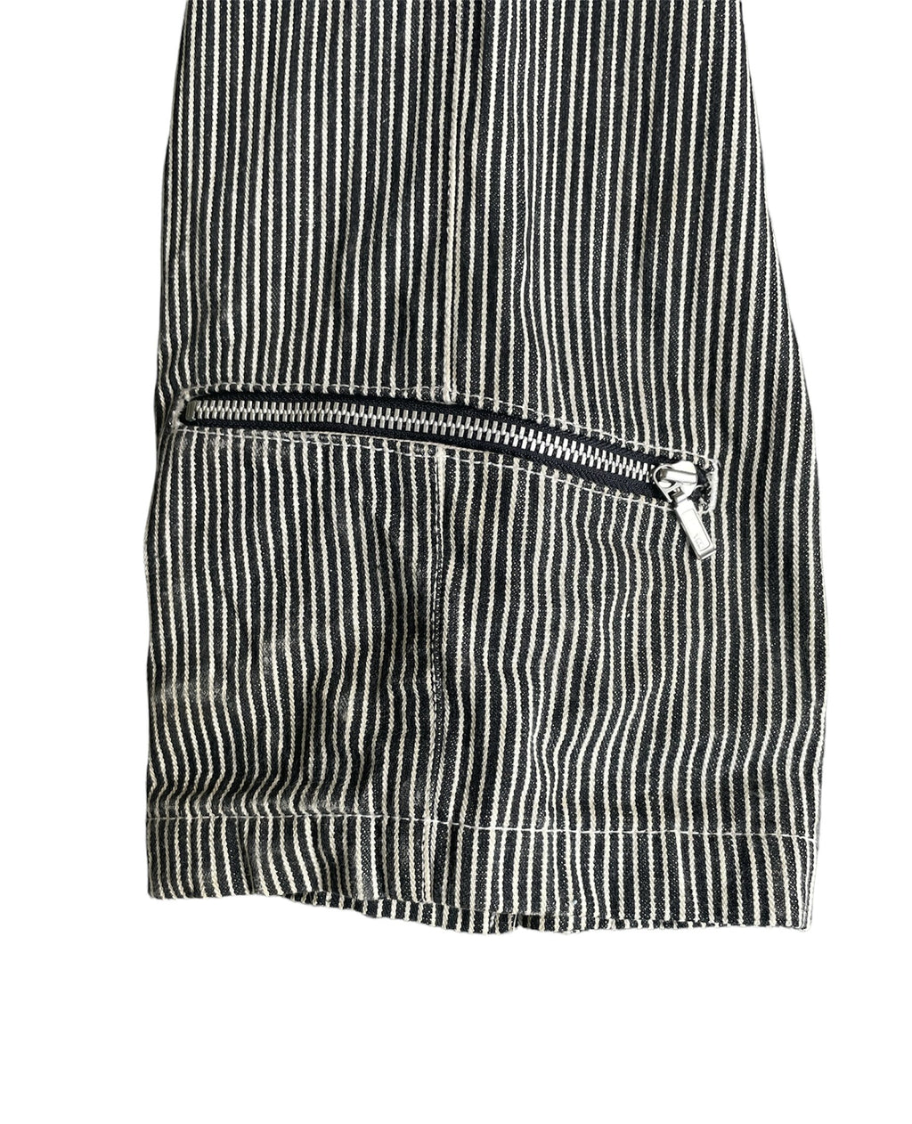 Vintage Swipe on the Quiet Hickory Denim