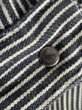 Vintage Swipe on the Quiet Hickory Denim
