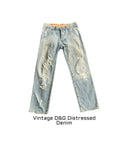 Vintage Dolce & Gabbana Distresed Denim